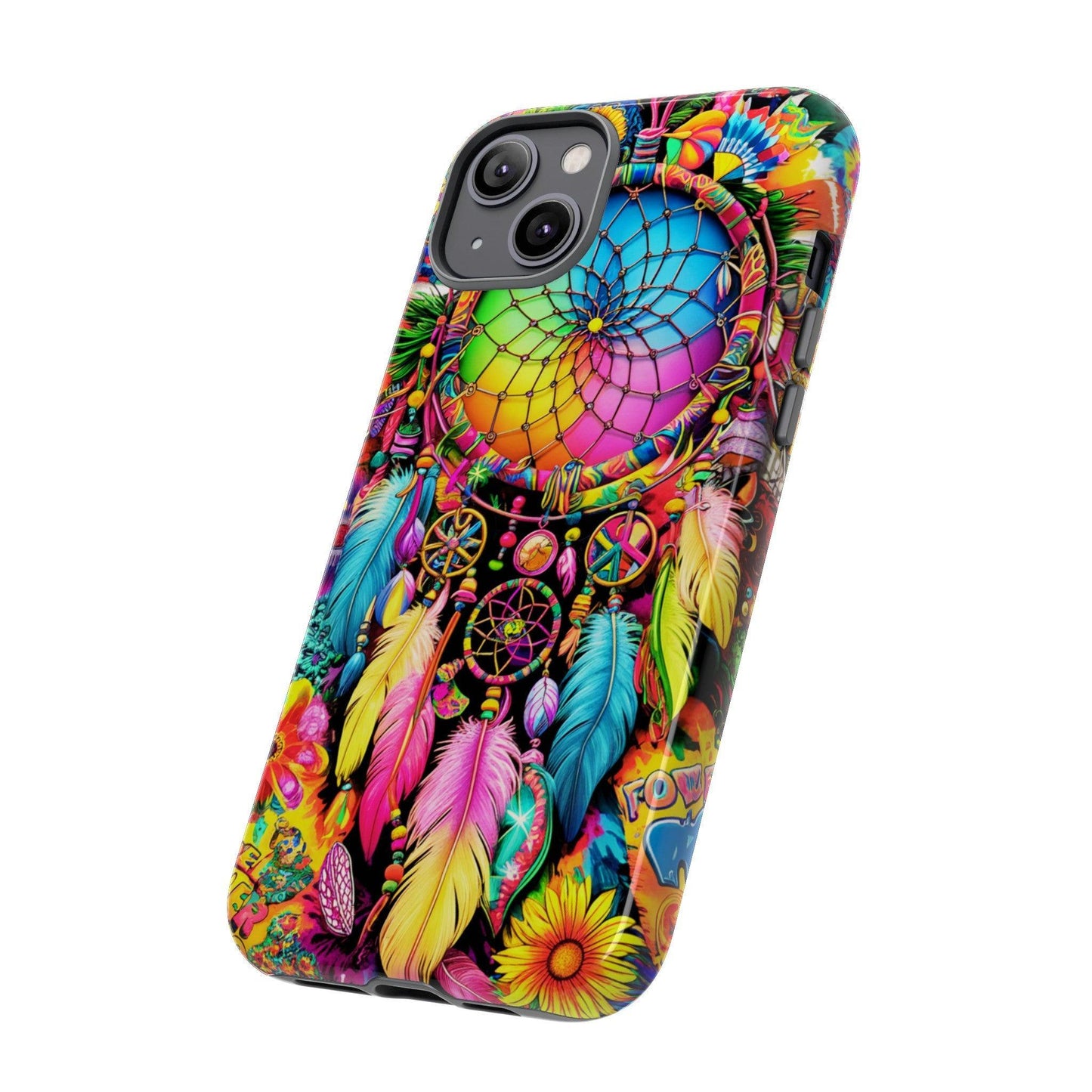 Tough Phone Case :" Eclectic Elegance Phone Case Collection" ( Hippie Style patterns)