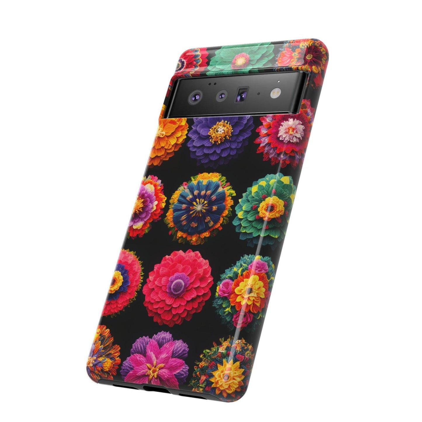 Tough Cellphone Case :" Eclectic Elegance Phone Case Collection" ( Floral patterns)