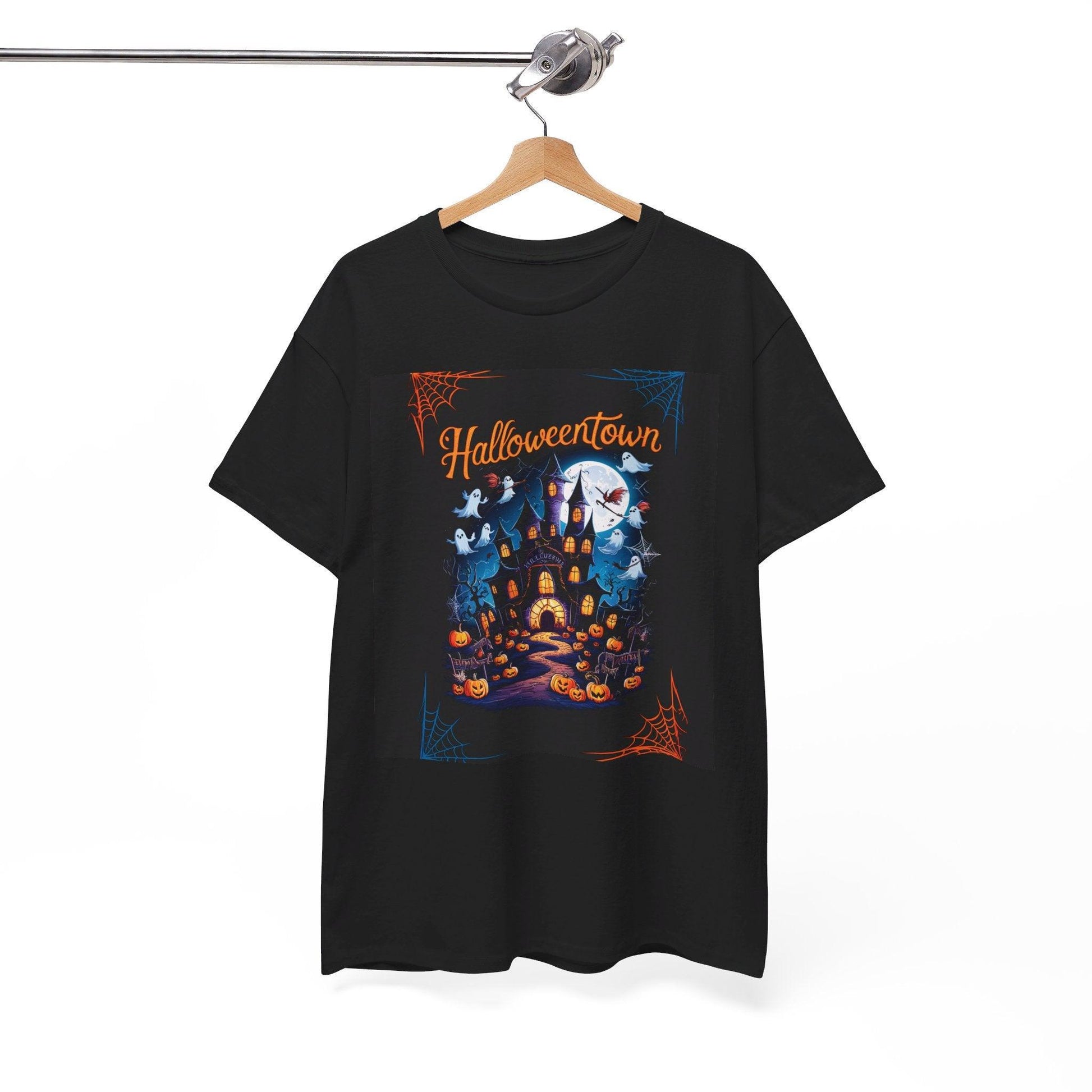 Halloween Town Cotton Tee - Cosmic Creations by Karen