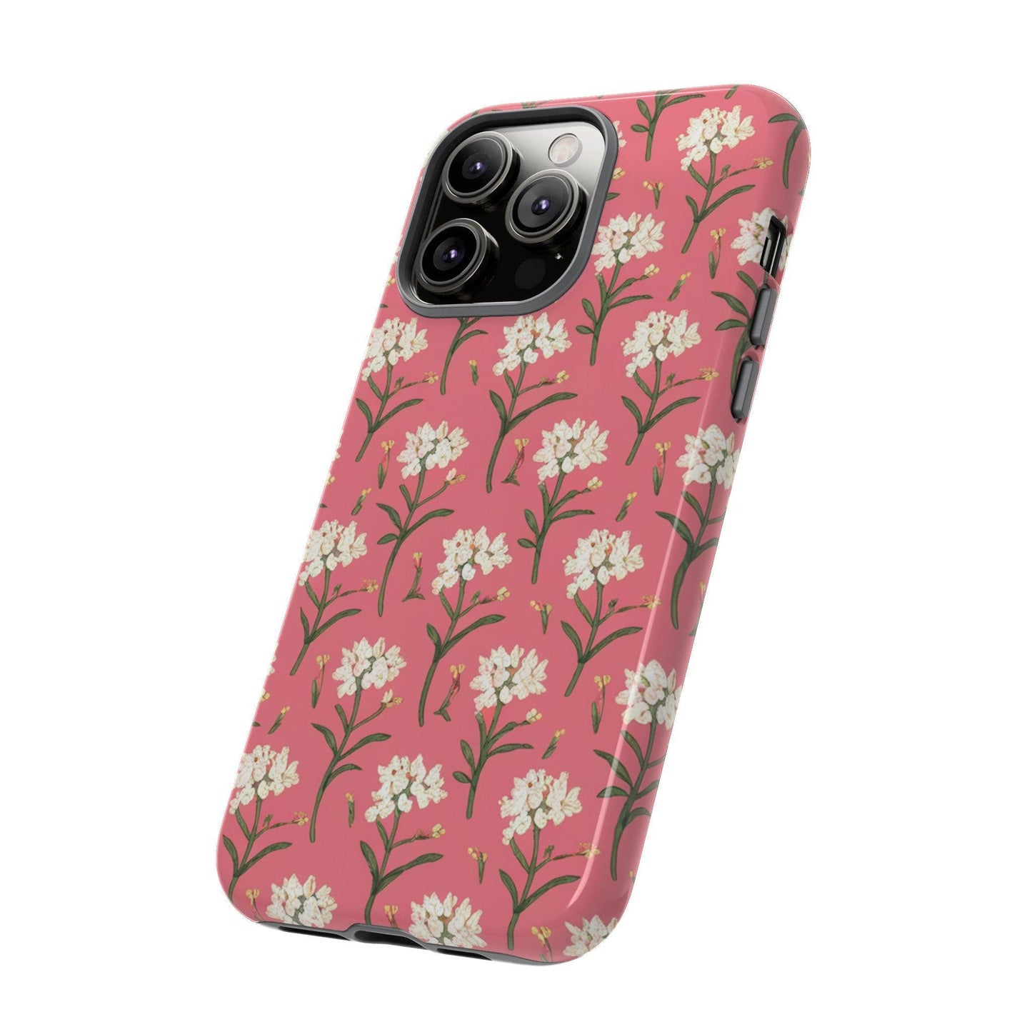 Tough Cellphone Case :" Eclectic Elegance Phone Case Collection" ( Floral patterns)