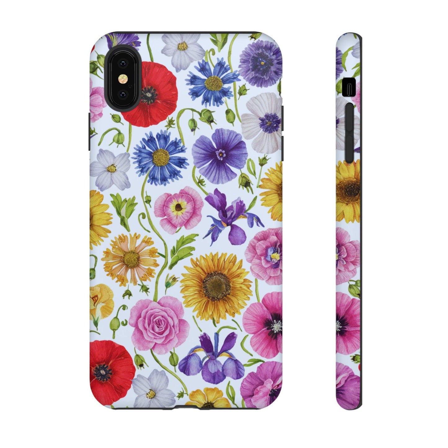 Tough Cellphone Case :" Eclectic Elegance Phone Case Collection" ( Floral patterns)