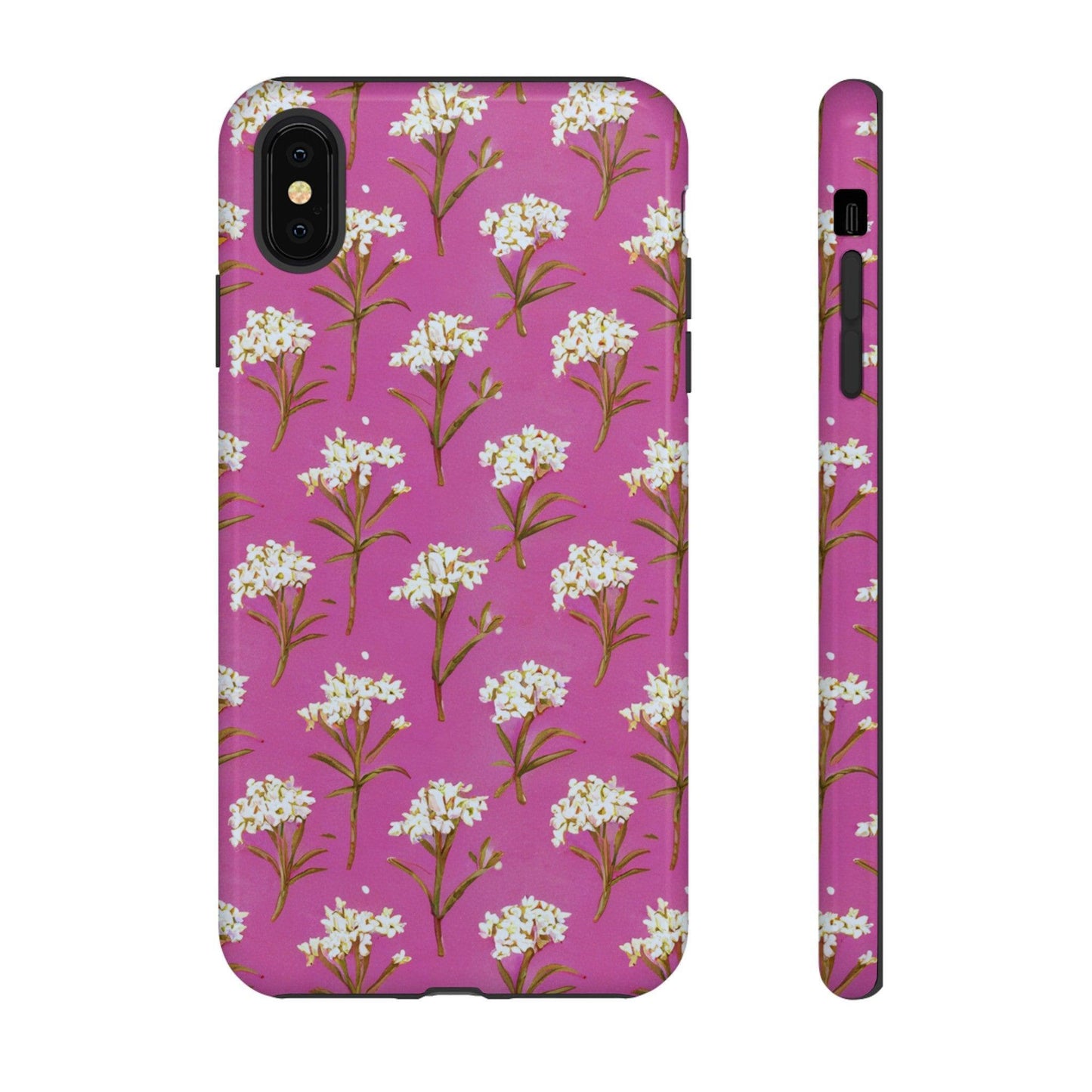 Tough Cellphone Case :" Eclectic Elegance Phone Case Collection" ( Floral patterns)