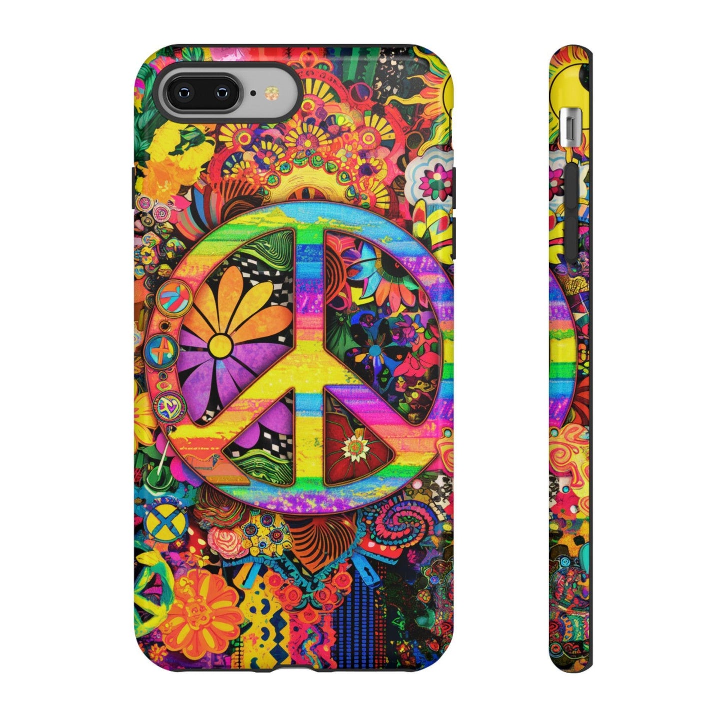 Tough Phone Case :" Eclectic Elegance Phone Case Collection" ( Hippie Style patterns)