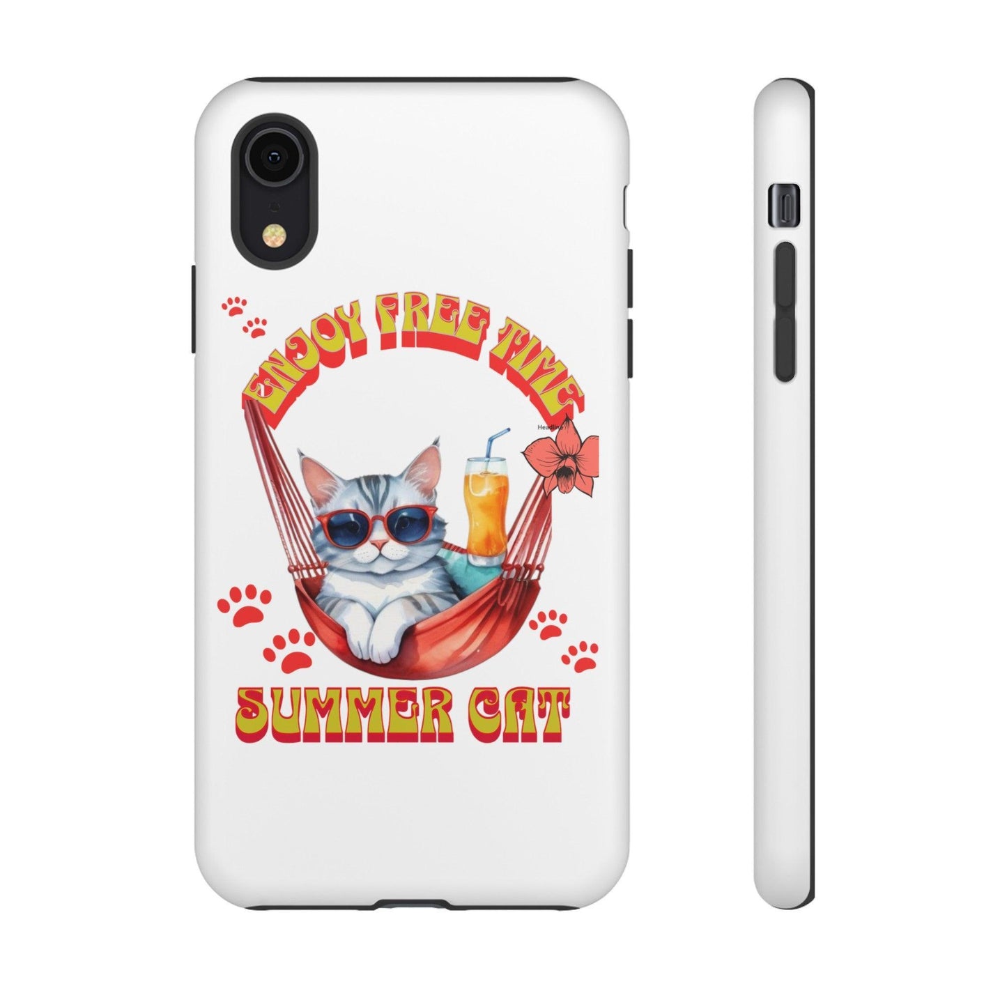 Cat Lovers Collection Tough Cellphone Case - Cosmic Creations by Karen