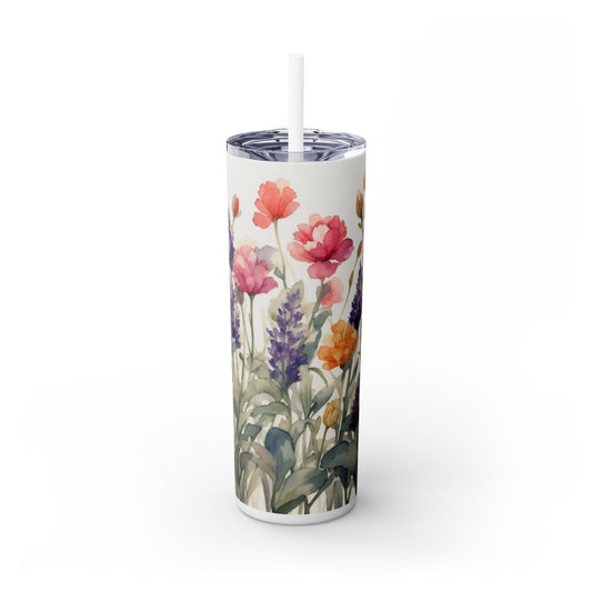 Whimsical Sips Skinny Tumbler Collectionr | Tumblerwith Straw, 20oz | keep your drinks hot for 12h and cold for 24h - Cosmic Creations by Karen