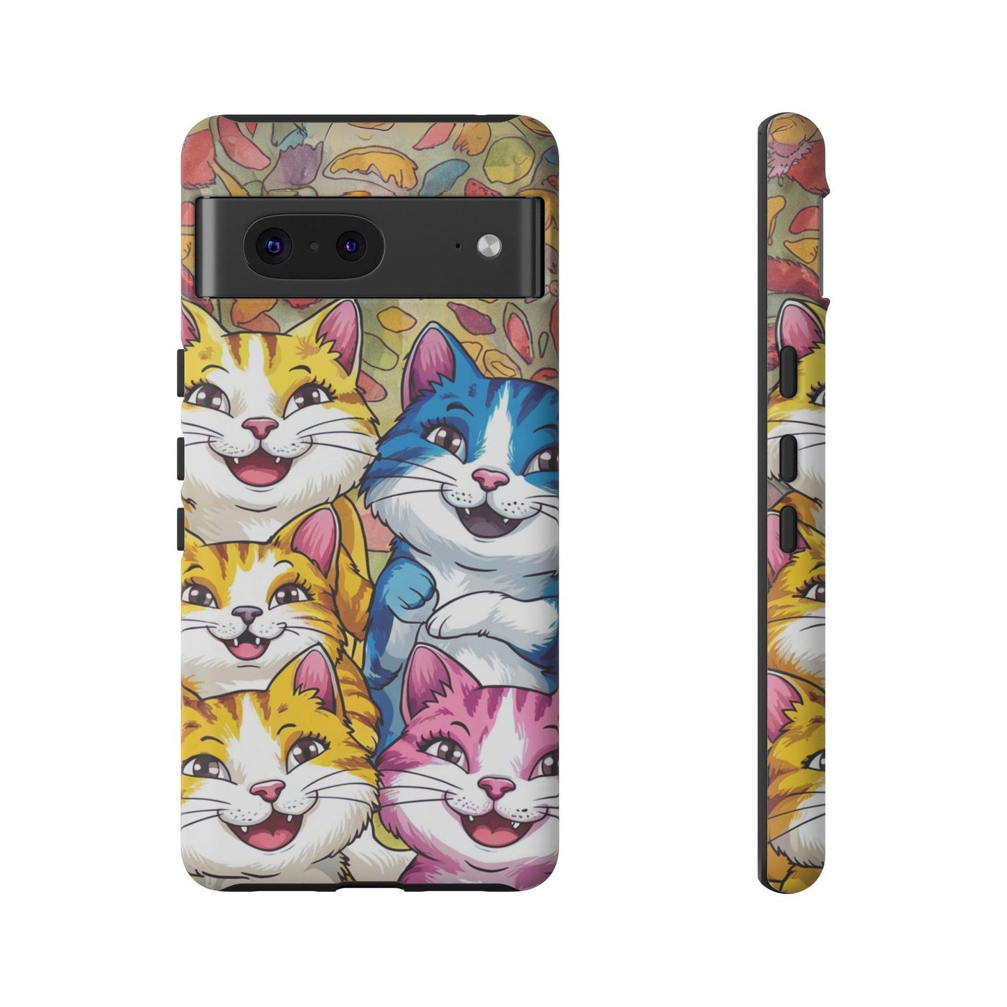 Cat Lovers Collection Tough Cellphone Case - Cosmic Creations by Karen