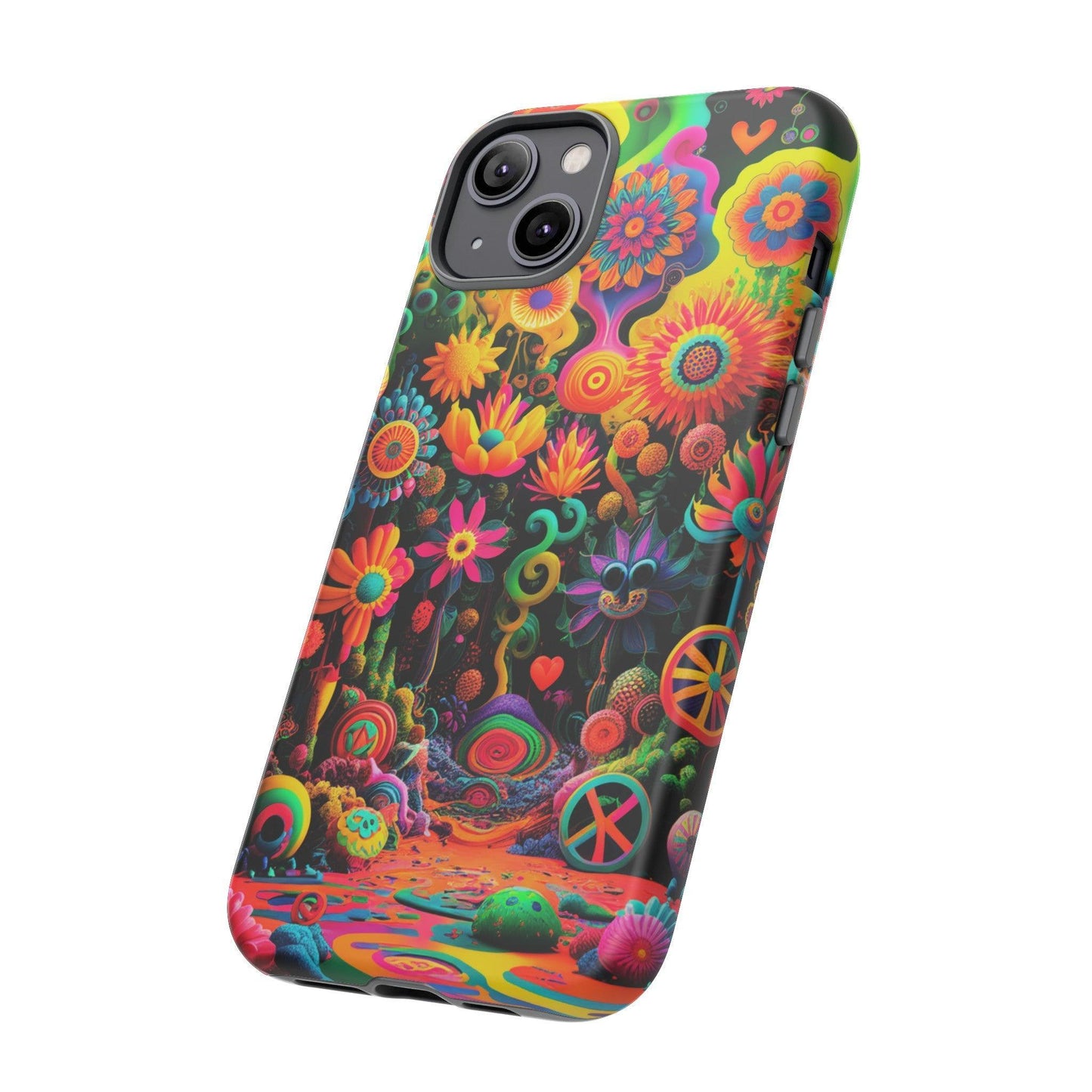 Tough Phone Case :" Eclectic Elegance Phone Case Collection" ( Hippie Style patterns)