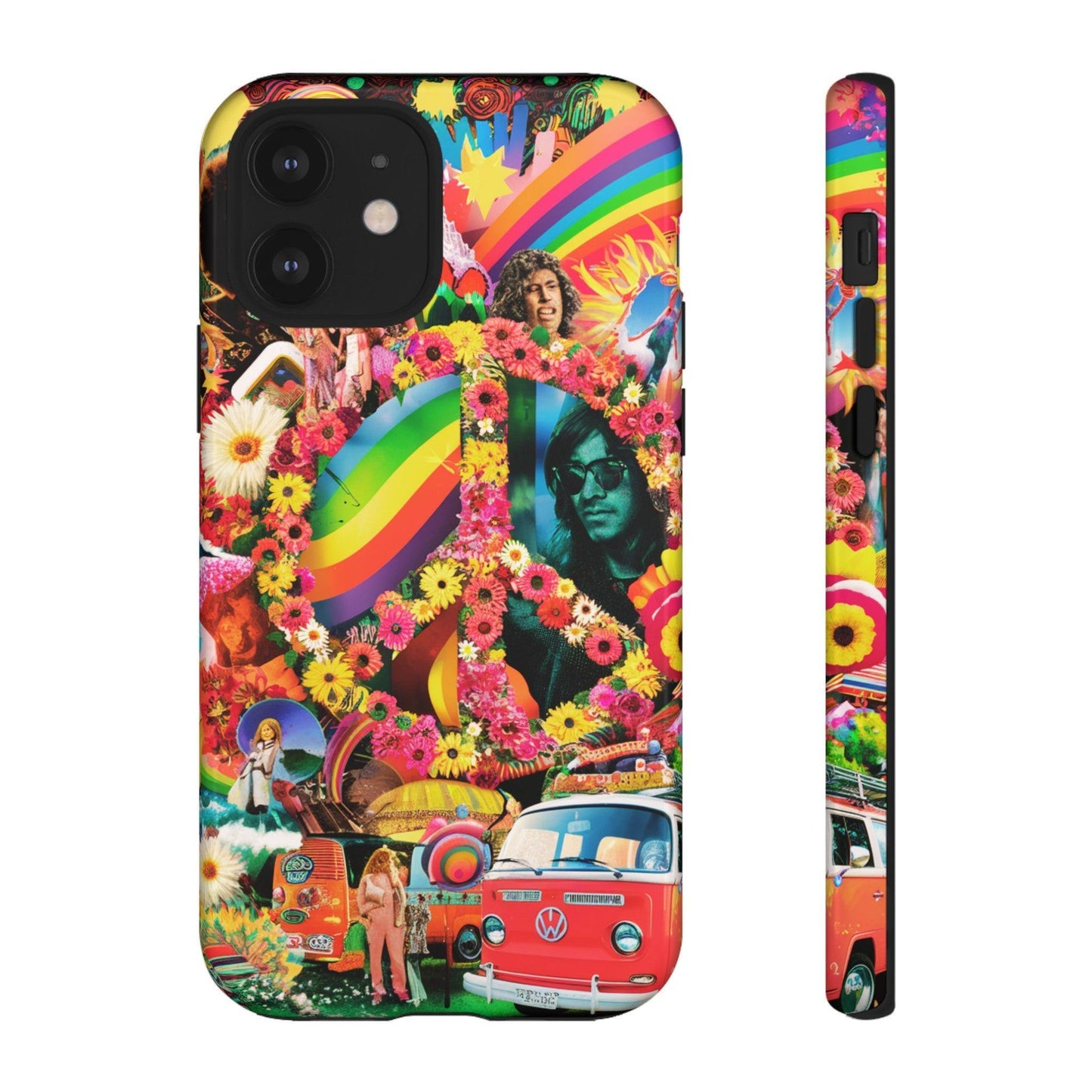 Tough Phone Case :" Eclectic Elegance Phone Case Collection" ( Hippie Style patterns)