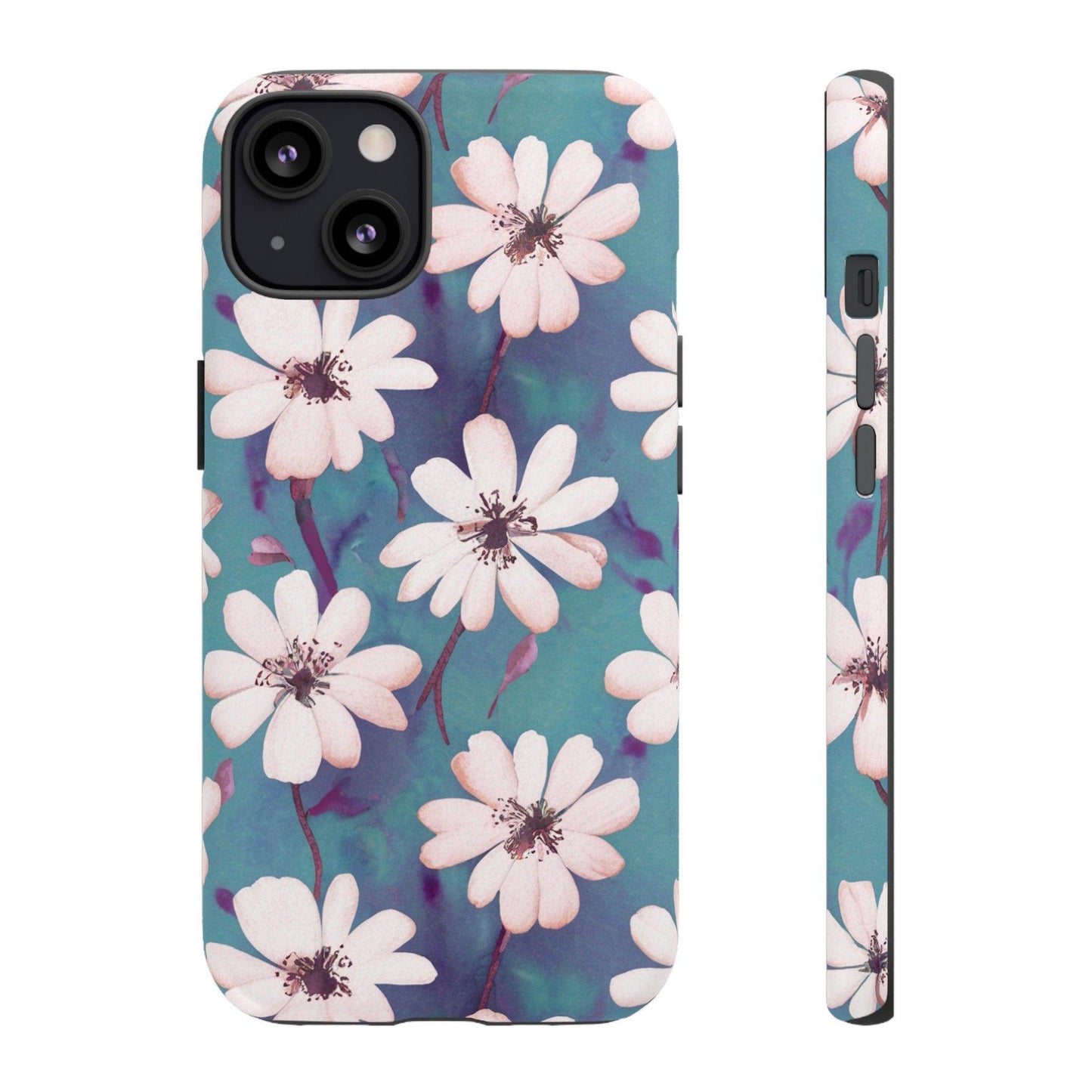 Tough Cellphone Case :" Eclectic Elegance Phone Case Collection" ( Floral patterns)