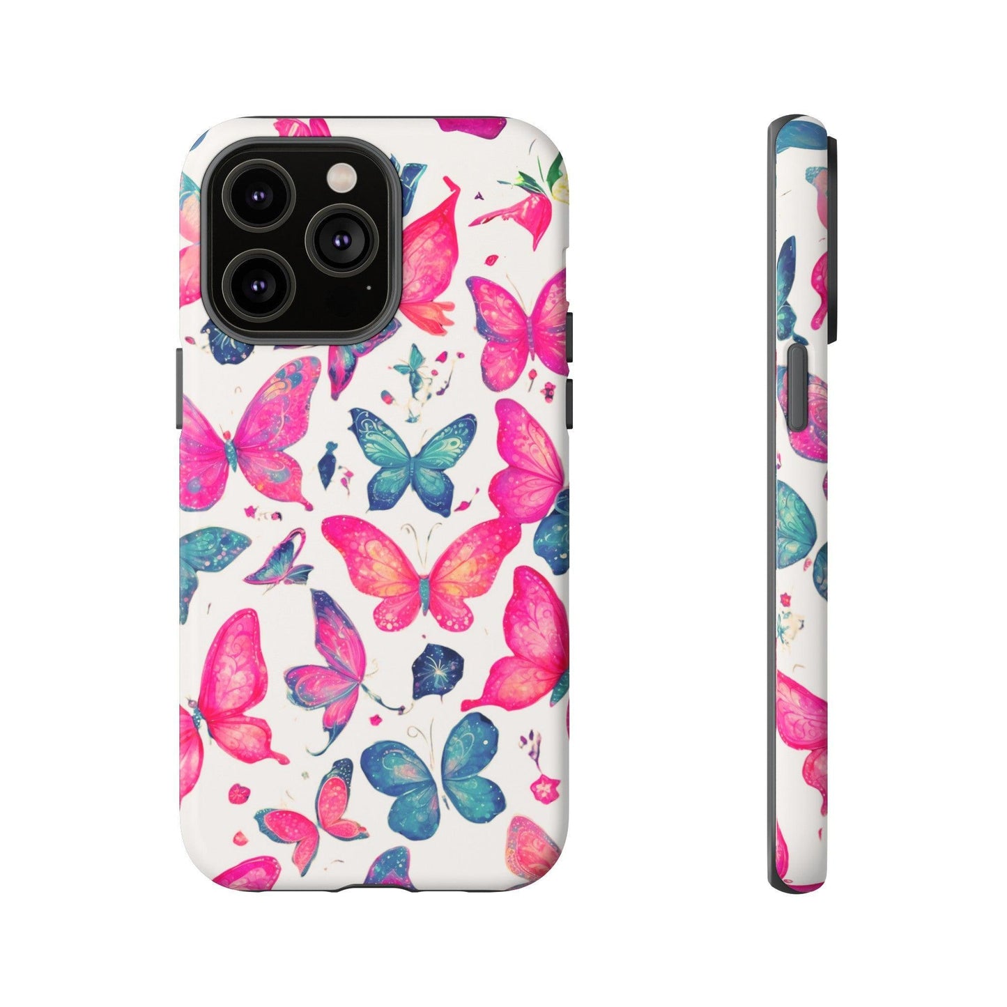 Tough Cellphone Case :" Eclectic Elegance Phone Case Collection" ( Hearts patterns)