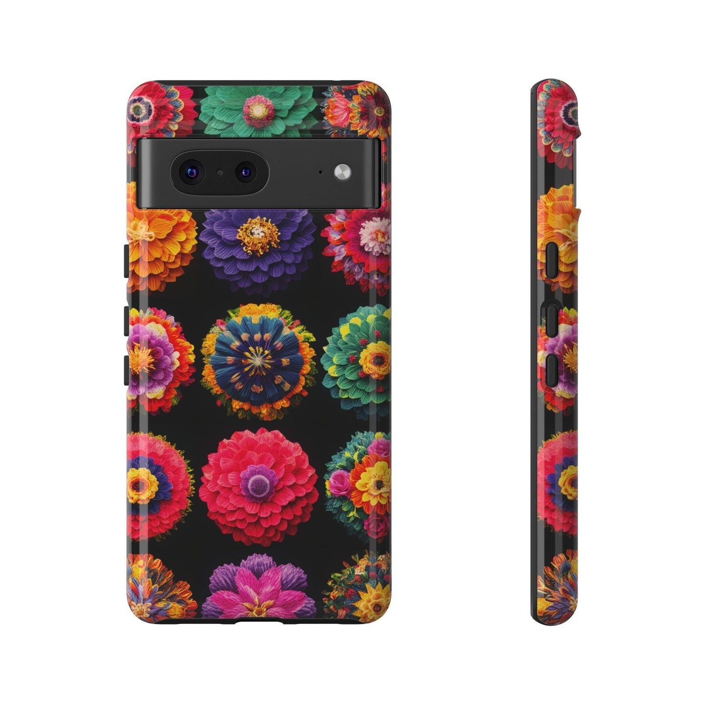 Tough Cellphone Case :" Eclectic Elegance Phone Case Collection" ( Floral patterns)