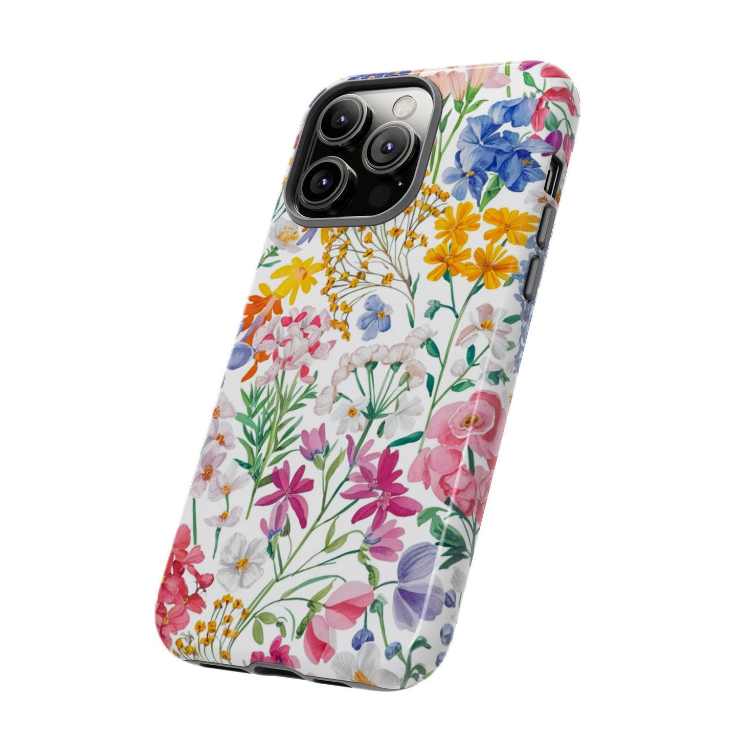 Tough Cellphone Case :" Eclectic Elegance Phone Case Collection" ( Floral patterns)