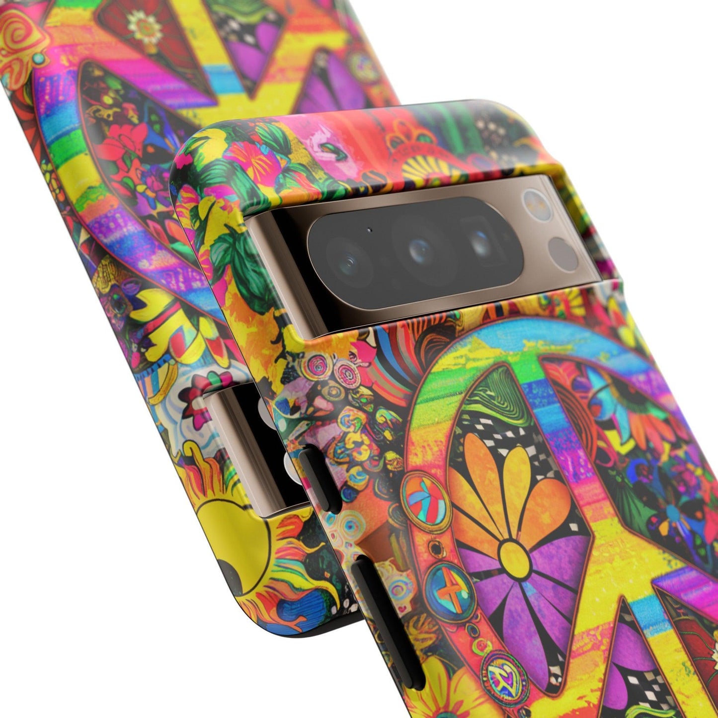 Tough Phone Case :" Eclectic Elegance Phone Case Collection" ( Hippie Style patterns)