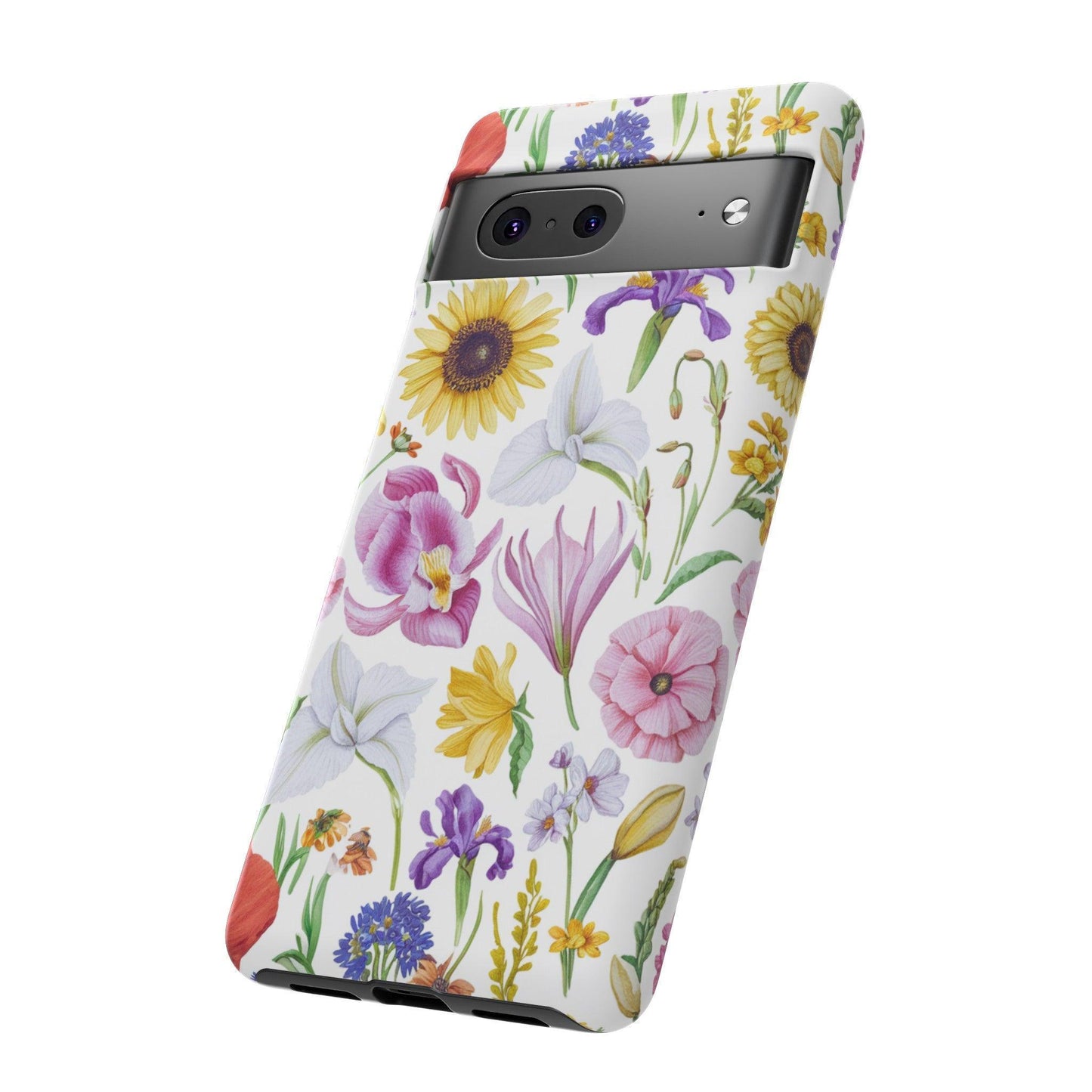 Tough Cellphone Case :" Eclectic Elegance Phone Case Collection" ( Floral patterns)