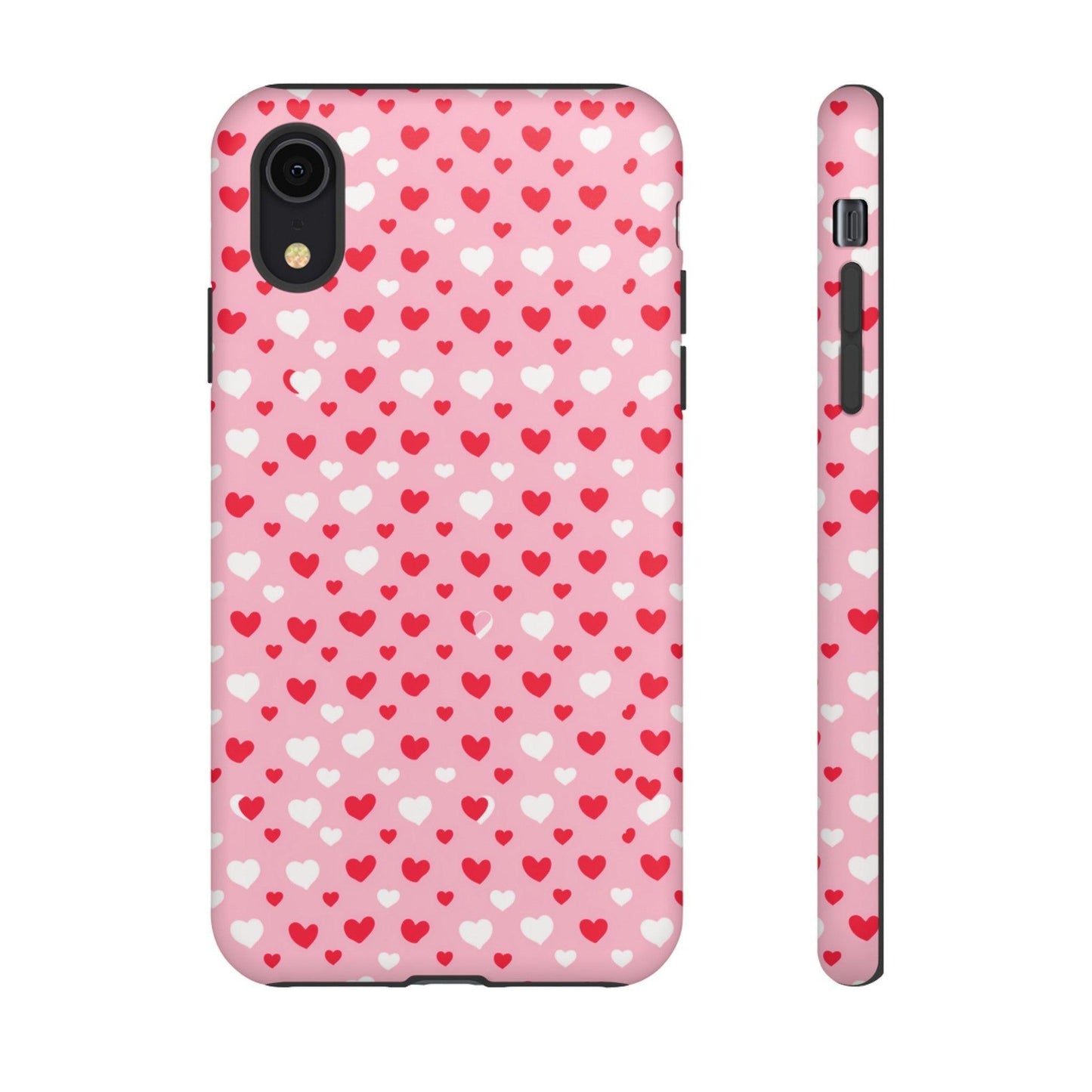 Tough Phone Case :" Eclectic Elegance Phone Case Collection" ( Hearts patterns)