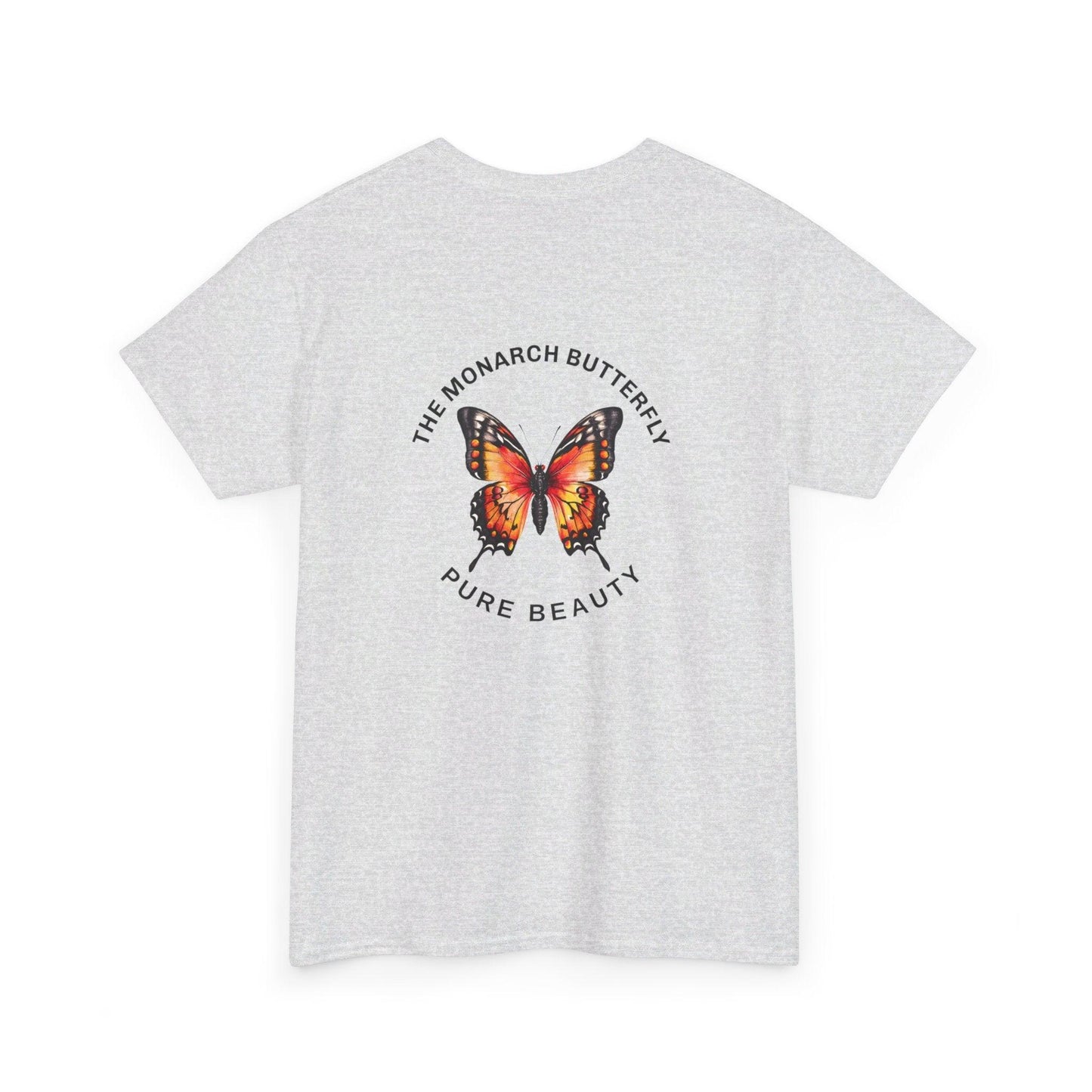 Camiseta unisex de algodón pesado: "La colección Mariposa Monarca"