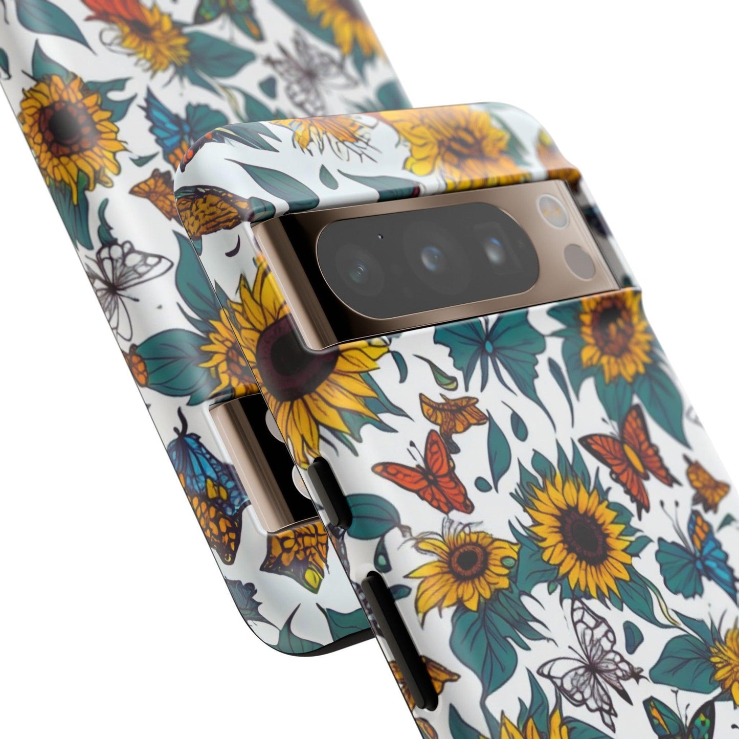 Tough Cellphone Case :" Eclectic Elegance Phone Case Collection" ( Floral patterns)