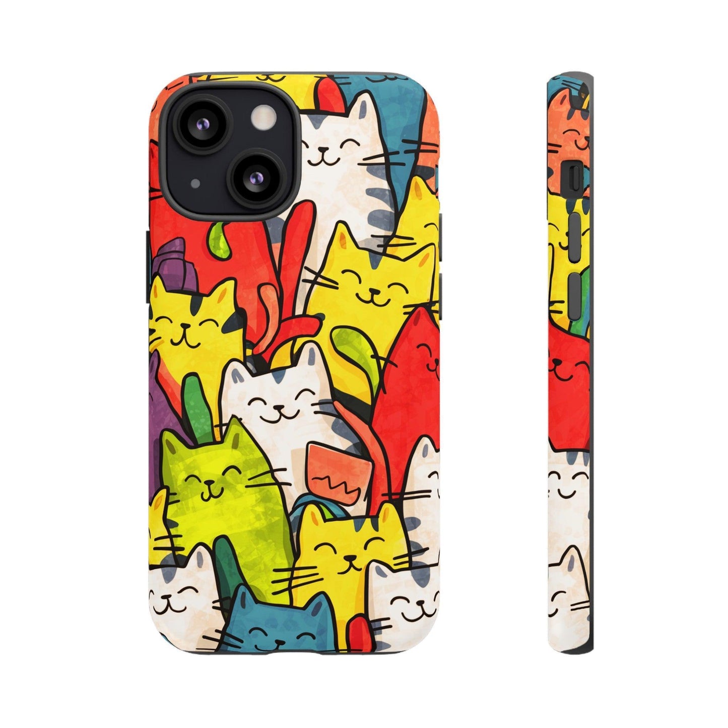 Cat Lovers Collection Tough Cellphone Case - Cosmic Creations by Karen