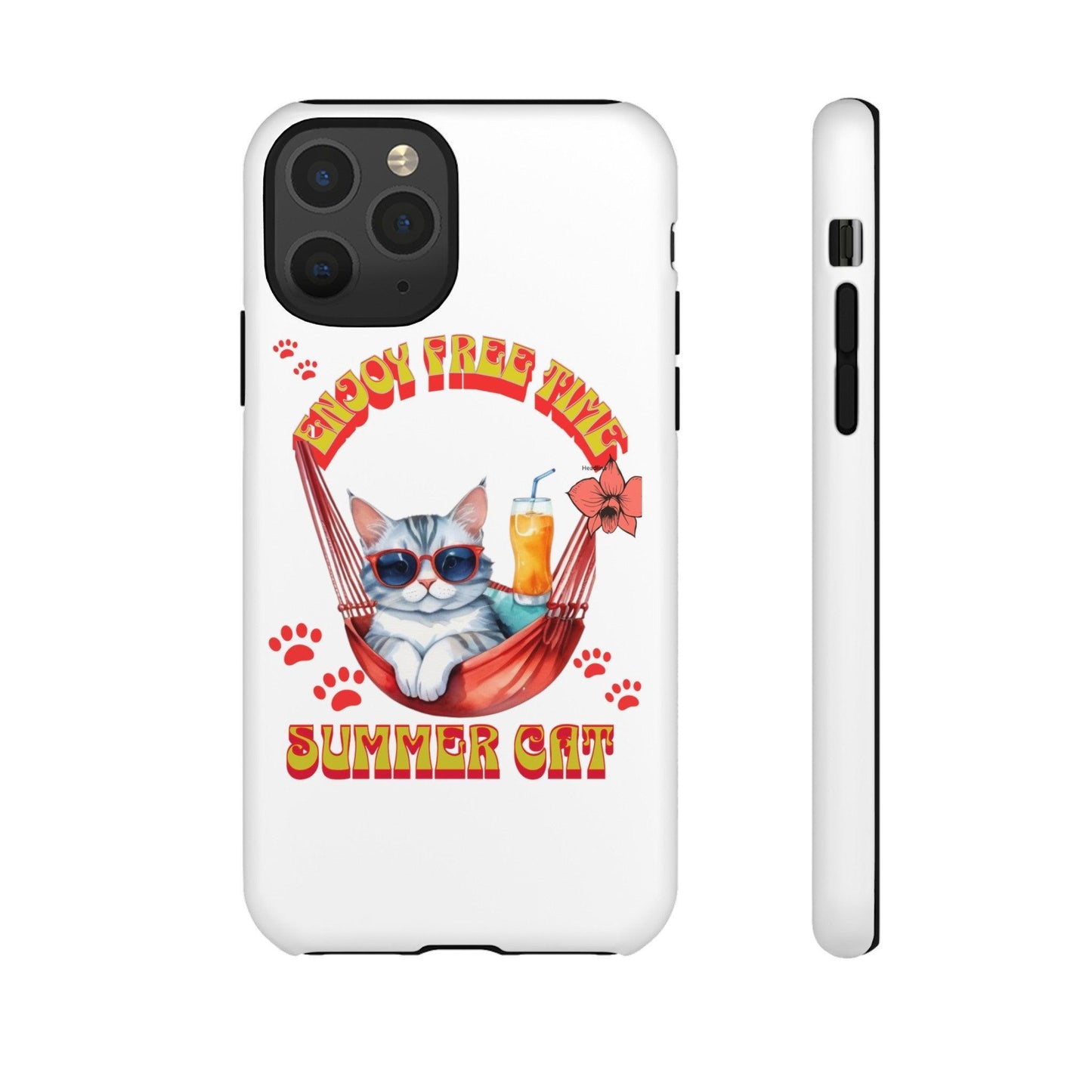 Cat Lovers Collection Tough Cellphone Case - Cosmic Creations by Karen