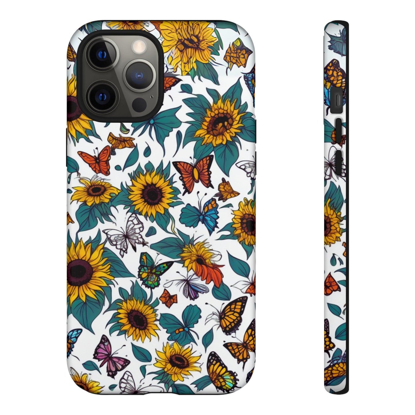 Tough Cellphone Case :" Eclectic Elegance Phone Case Collection" ( Floral patterns)