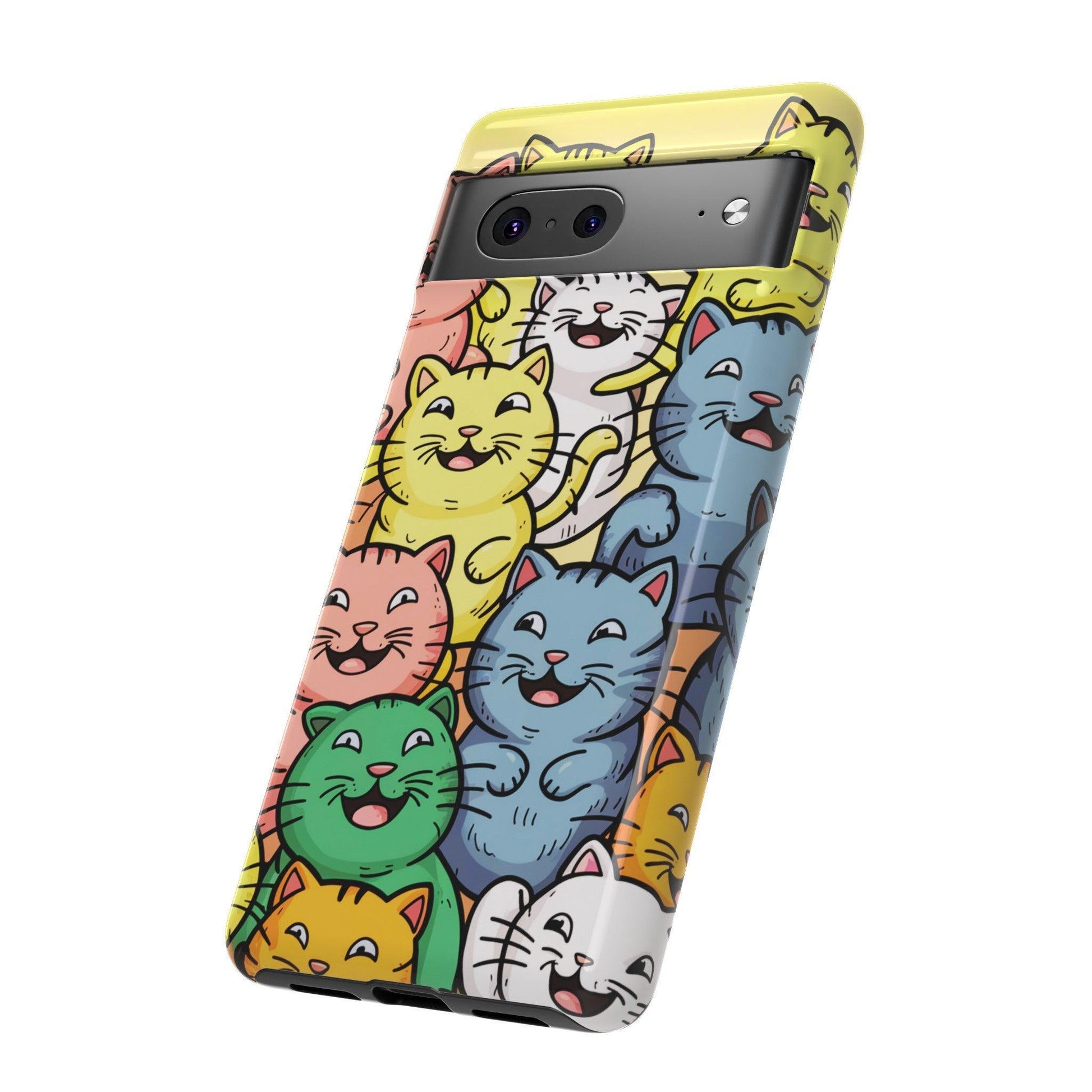 Cat Lovers Collection Tough Cellphone Case - Cosmic Creations by Karen