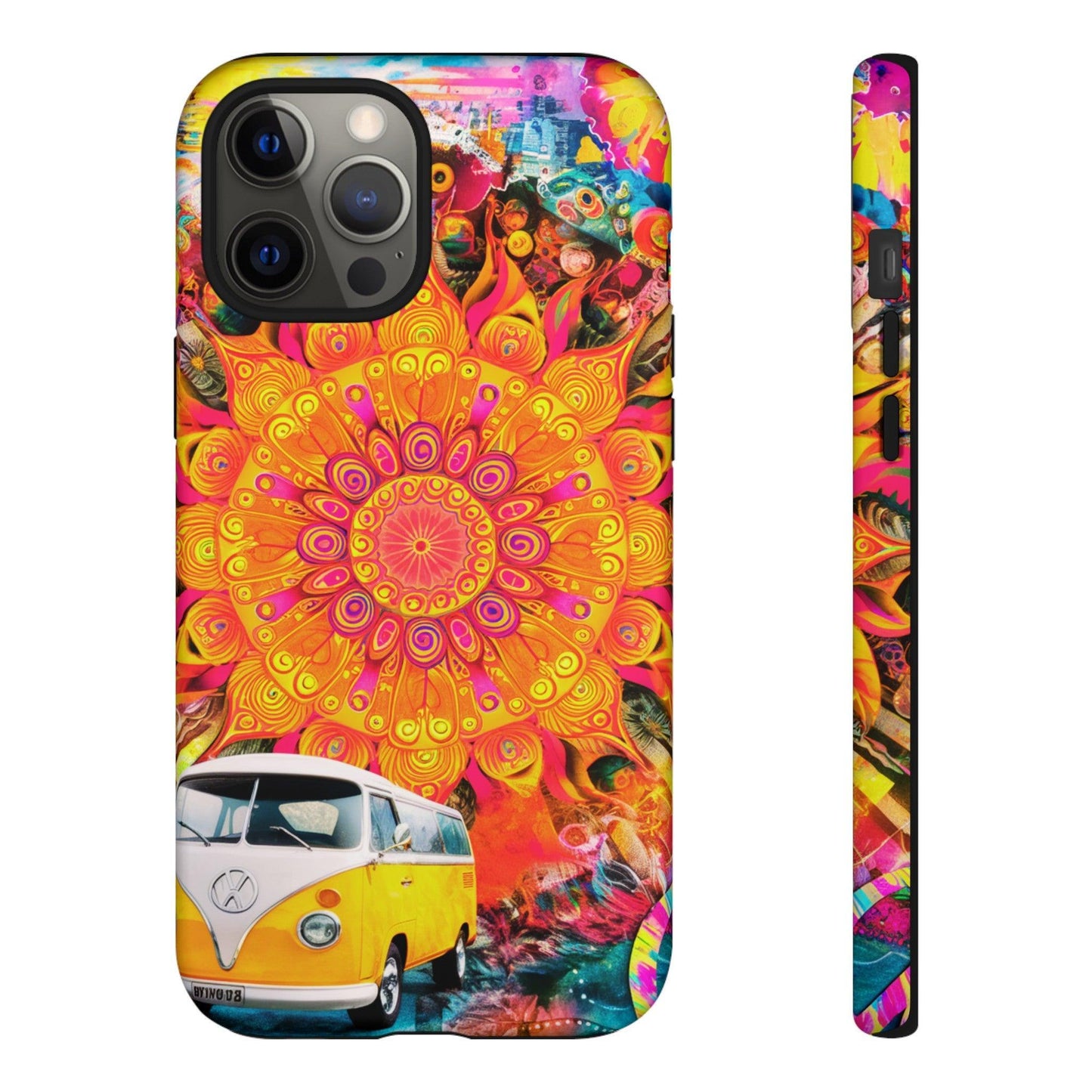 Tough Phone Case :" Eclectic Elegance Phone Case Collection" ( Hippie Style patterns)