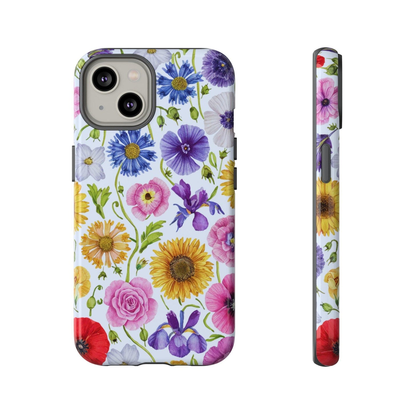 Tough Cellphone Case :" Eclectic Elegance Phone Case Collection" ( Floral patterns)