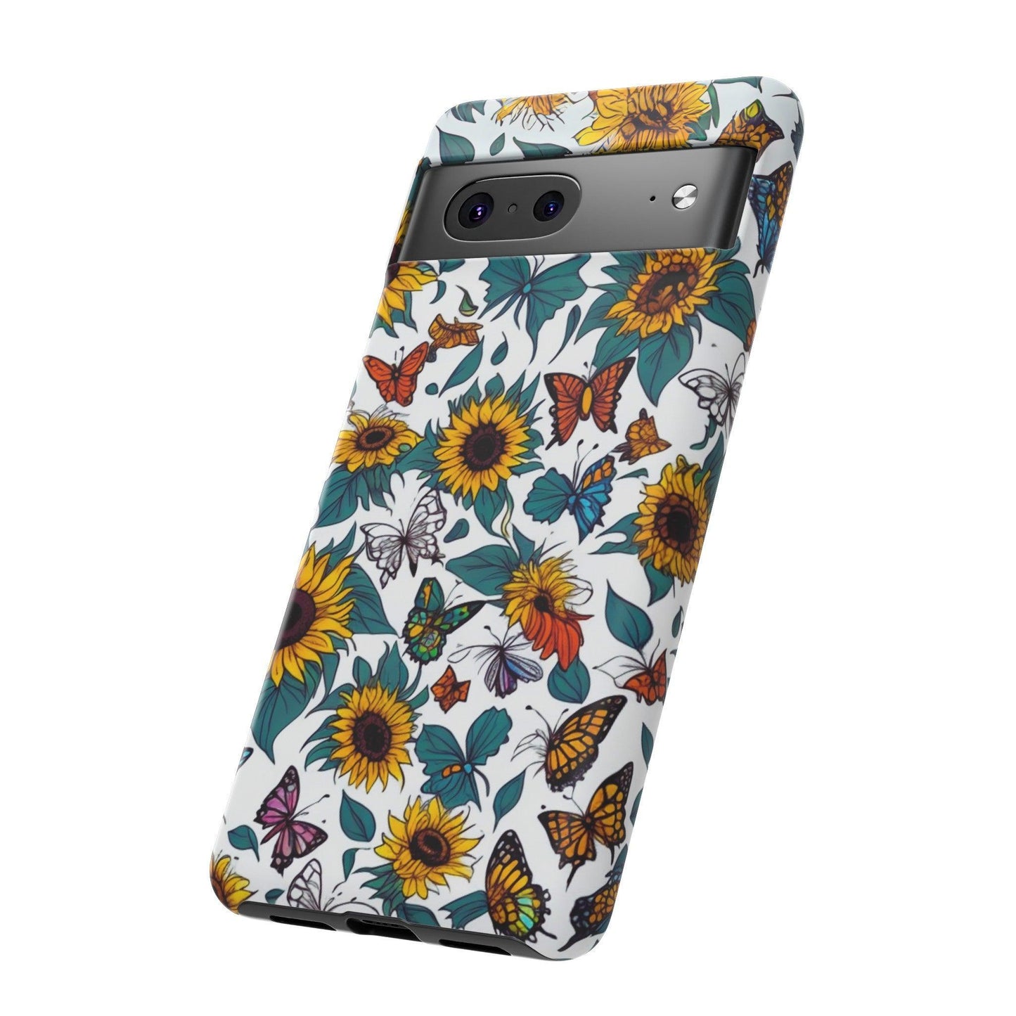 Tough Cellphone Case :" Eclectic Elegance Phone Case Collection" ( Floral patterns)