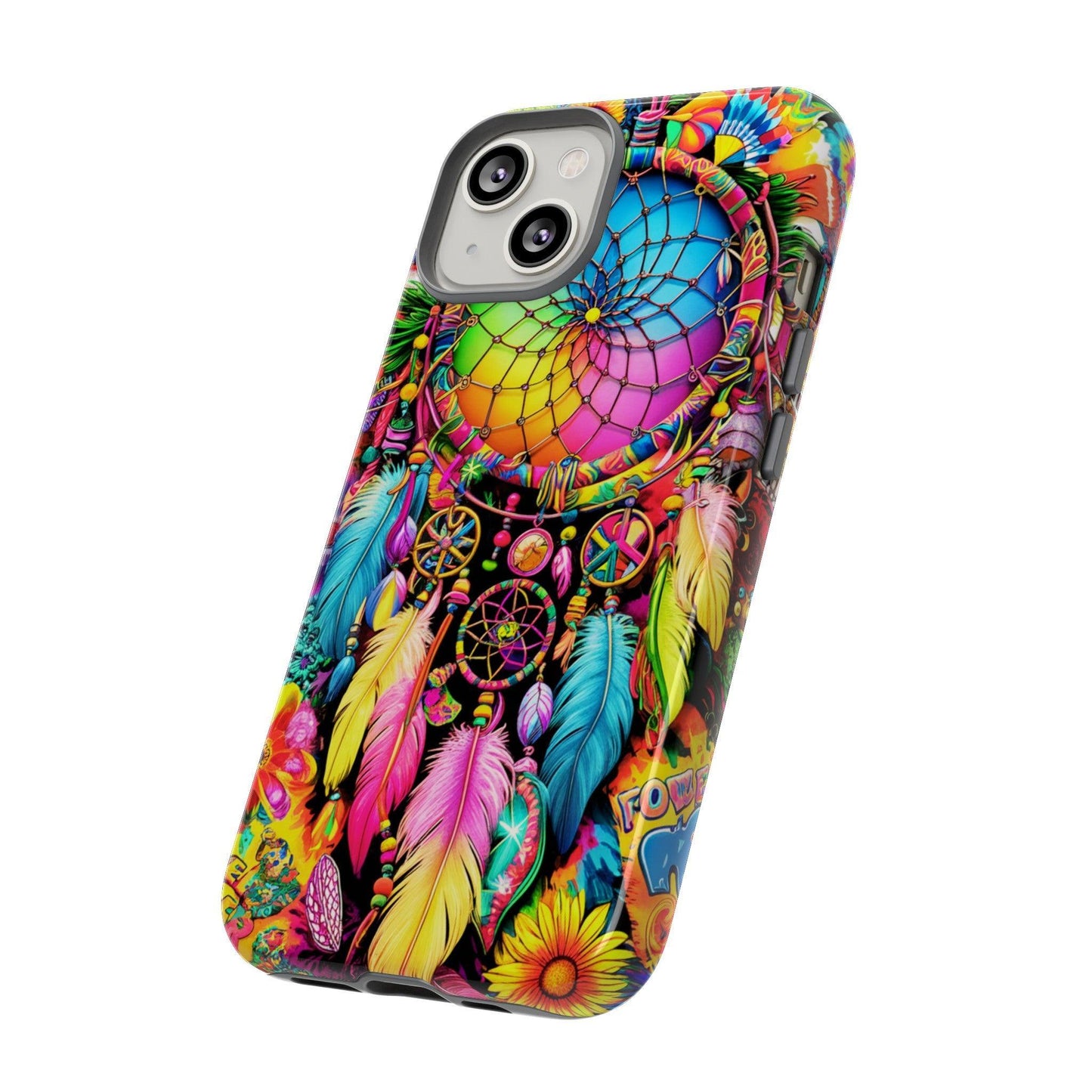 Tough Phone Case :" Eclectic Elegance Phone Case Collection" ( Hippie Style patterns)