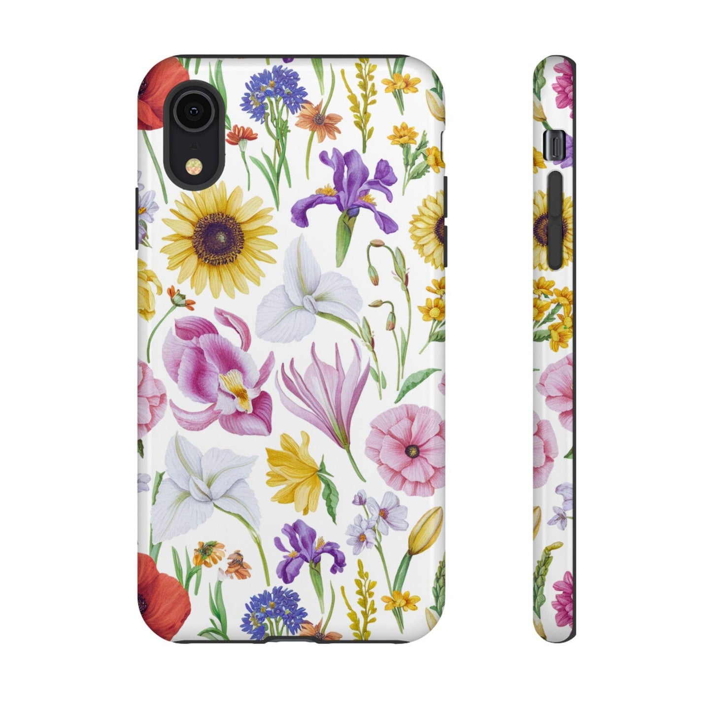 Tough Cellphone Case :" Eclectic Elegance Phone Case Collection" ( Floral patterns)