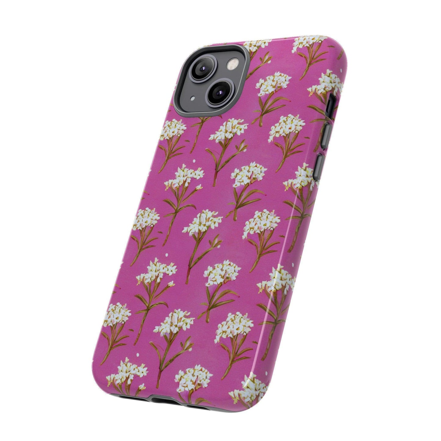 Tough Cellphone Case :" Eclectic Elegance Phone Case Collection" ( Floral patterns)