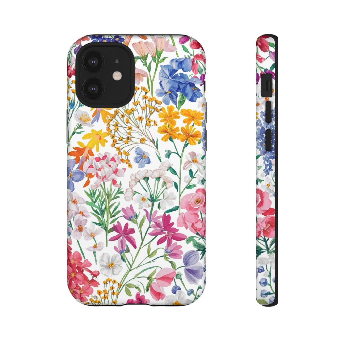 Tough Cellphone Case :" Eclectic Elegance Phone Case Collection" ( Floral patterns)