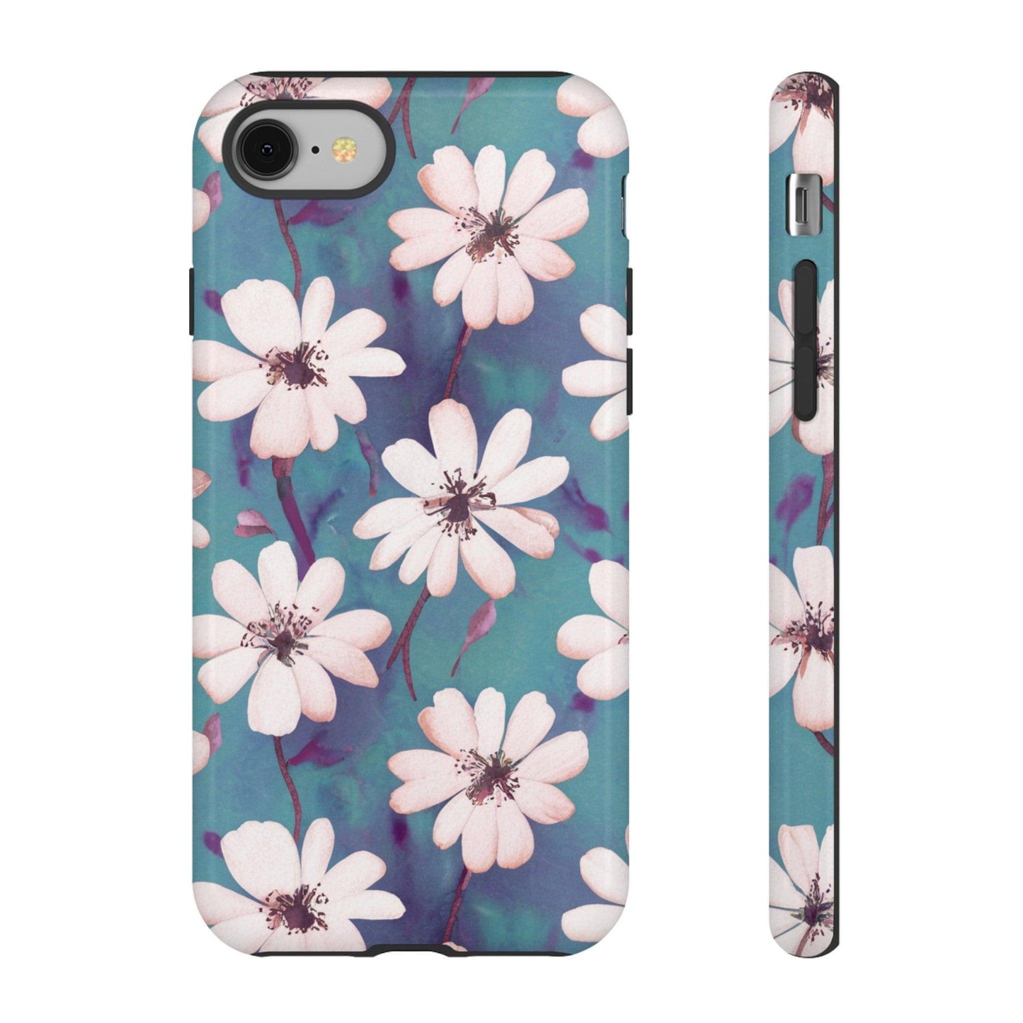 Tough Cellphone Case :" Eclectic Elegance Phone Case Collection" ( Floral patterns)