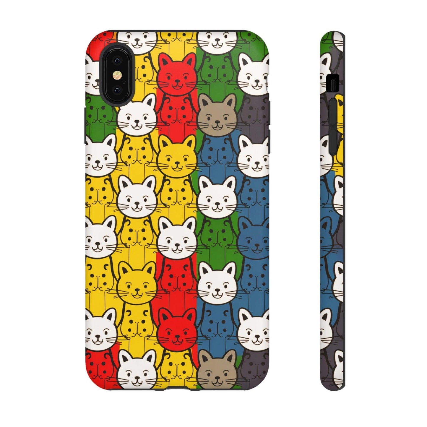 Cat Lovers Collection Tough Cellphone Case - Cosmic Creations by Karen