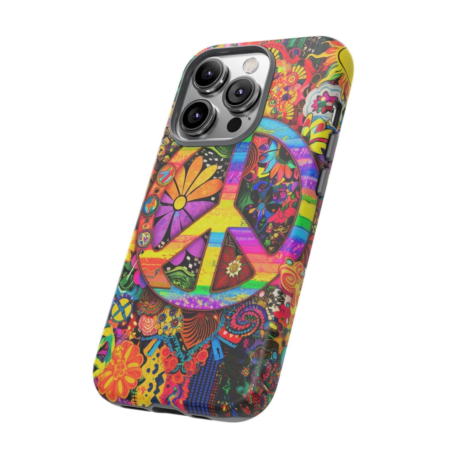 Tough Phone Case :" Eclectic Elegance Phone Case Collection" ( Hippie Style patterns)