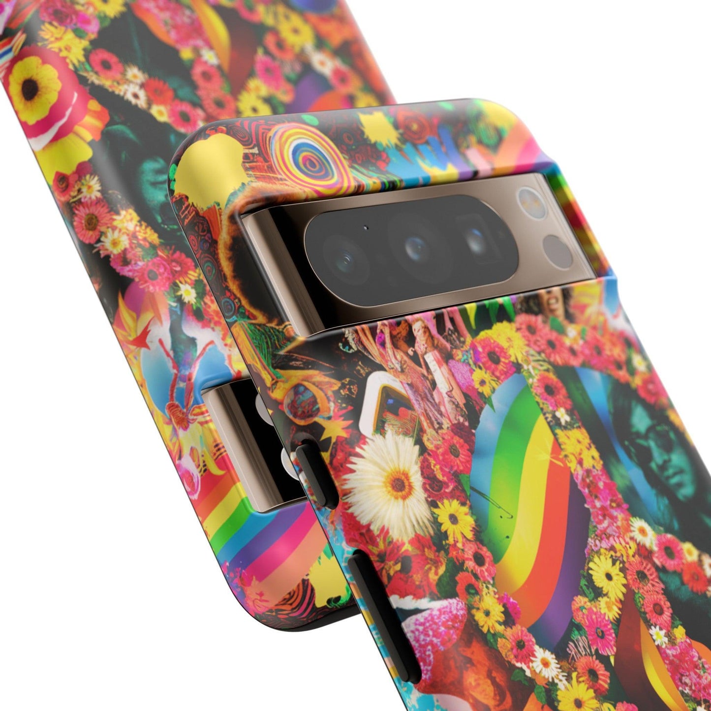 Tough Phone Case :" Eclectic Elegance Phone Case Collection" ( Hippie Style patterns)