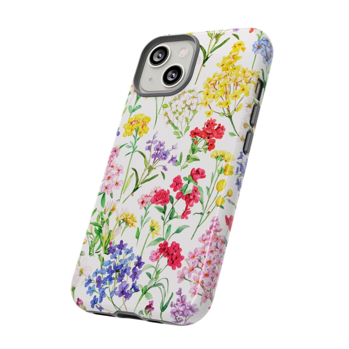 Tough Cellphone Case :" Eclectic Elegance Phone Case Collection" ( Floral patterns)