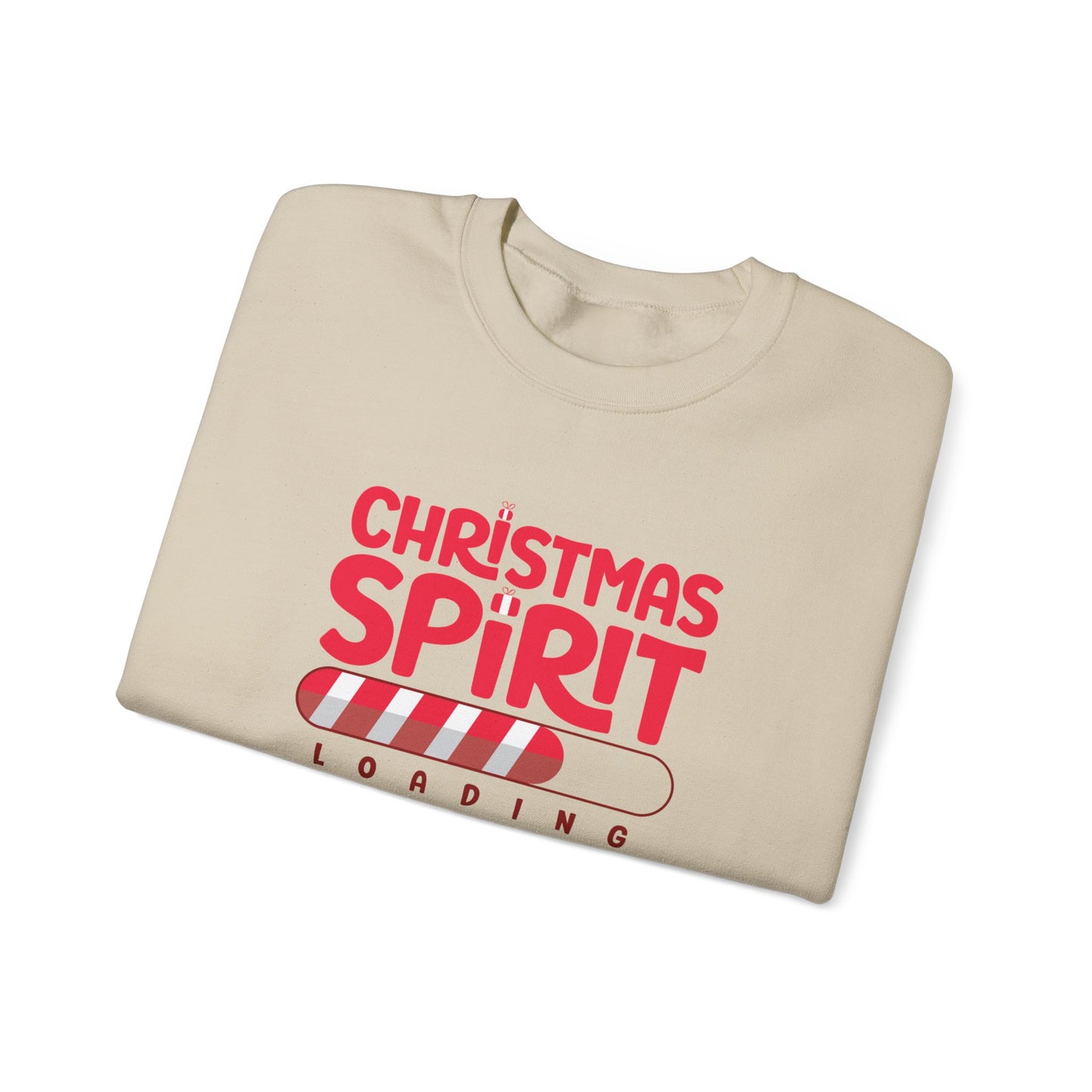 Christmas Spirit Design Unisex Crewneck Sweatshirt