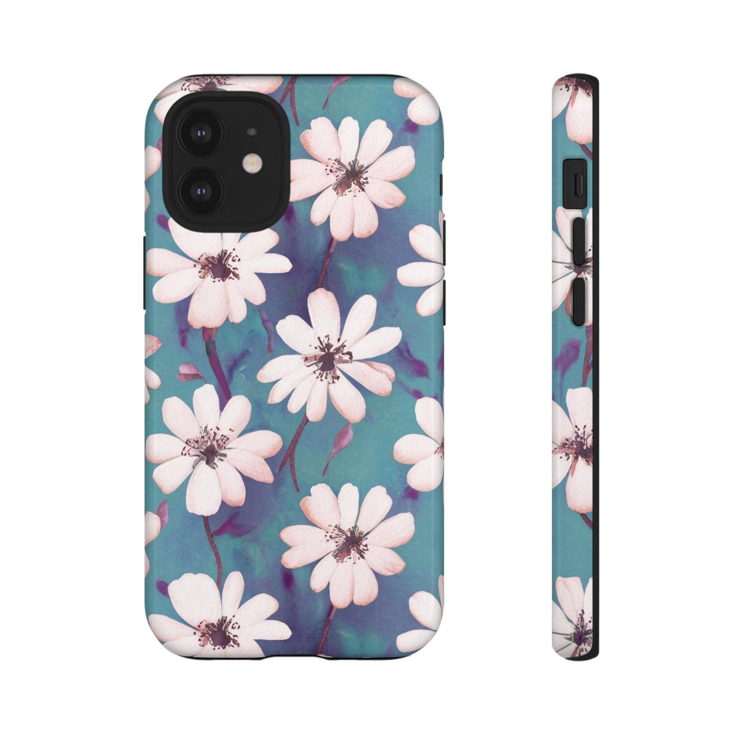 Tough Cellphone Case :" Eclectic Elegance Phone Case Collection" ( Floral patterns)