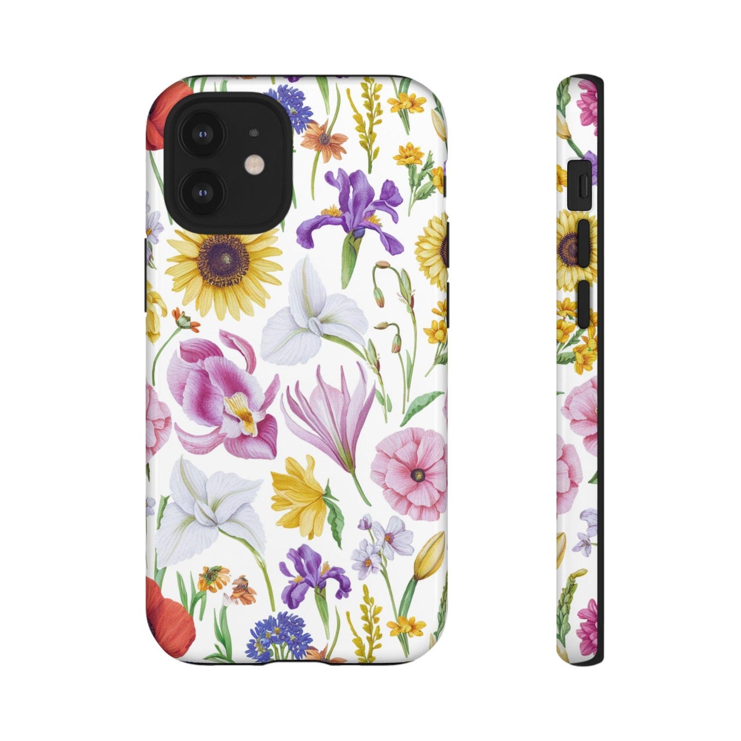 Tough Cellphone Case :" Eclectic Elegance Phone Case Collection" ( Floral patterns)