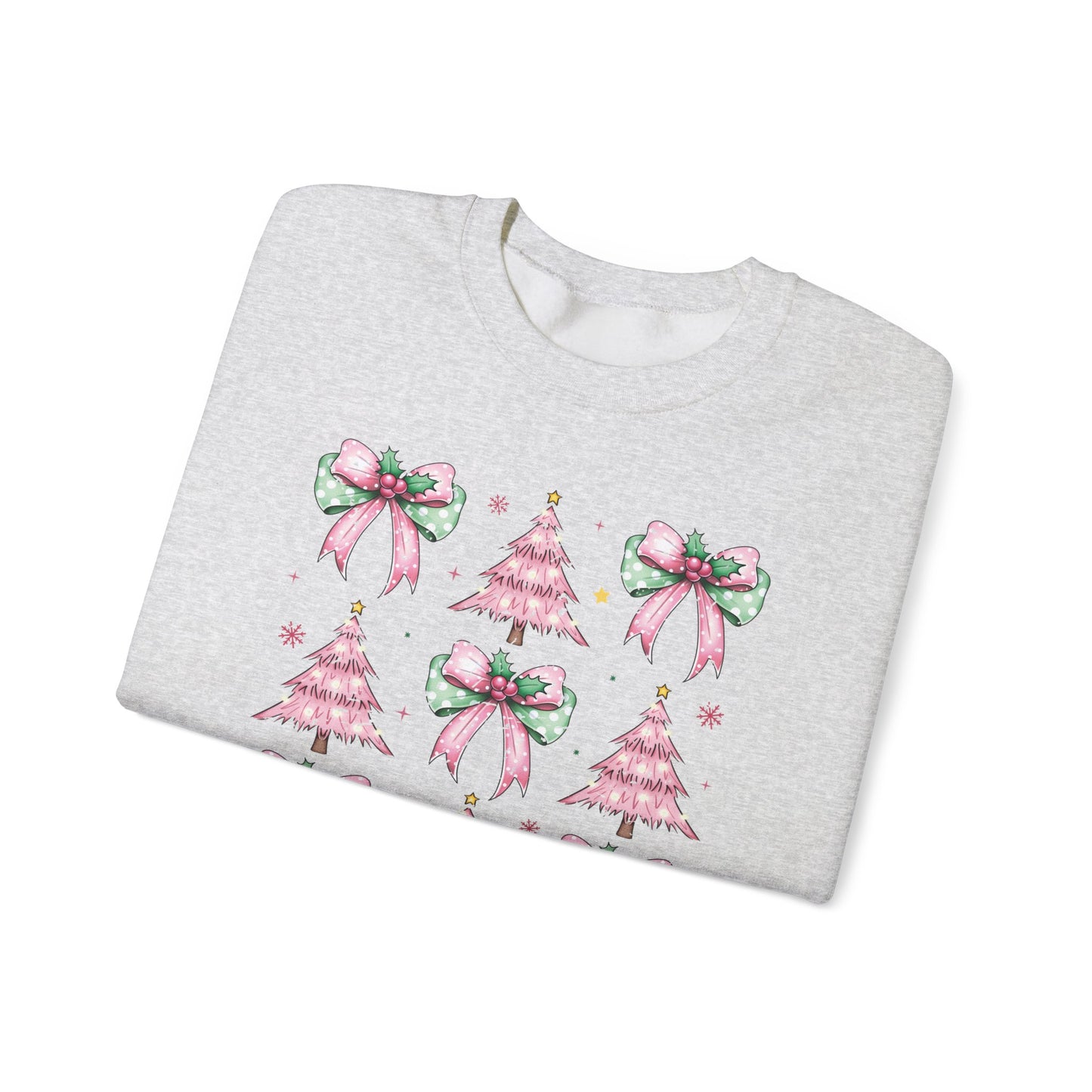 Christmas  Coquette Style  Unisex Crewneck Sweatshirt