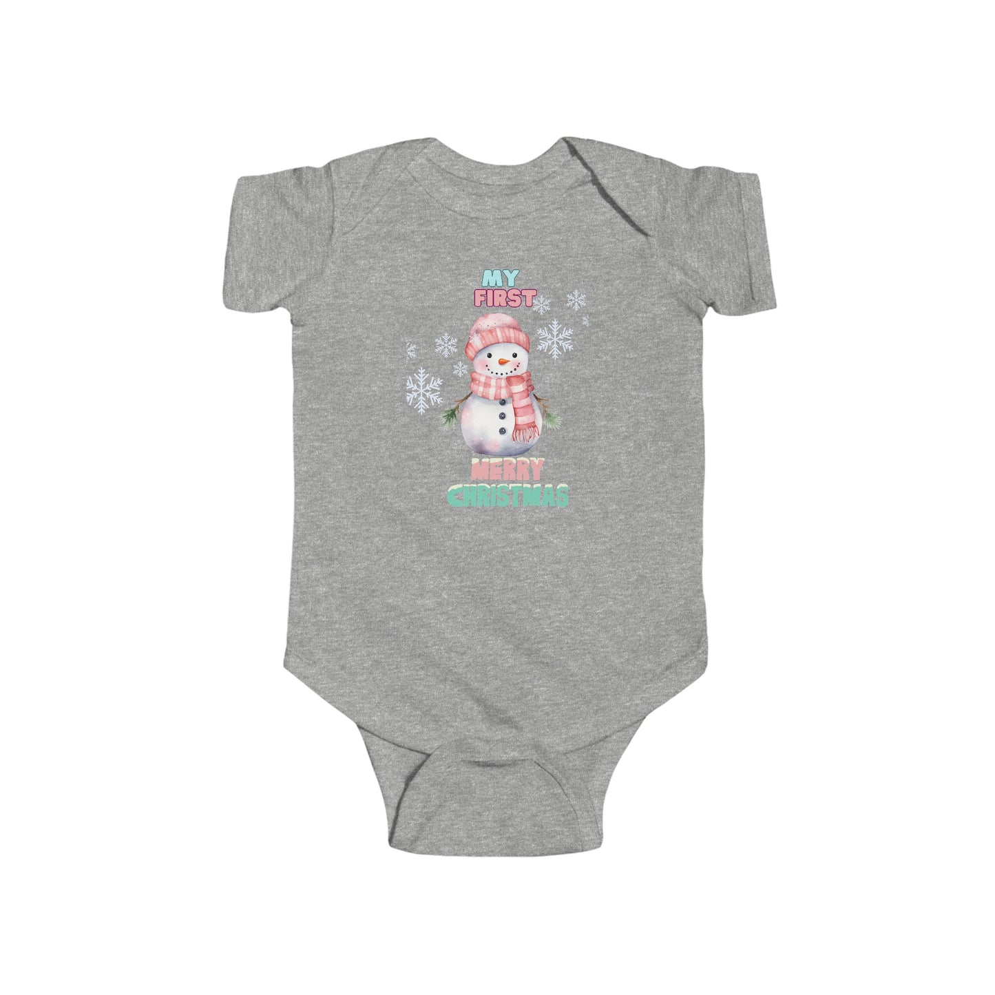 Baby Fine Jersey Bodysuit | My first Christmas