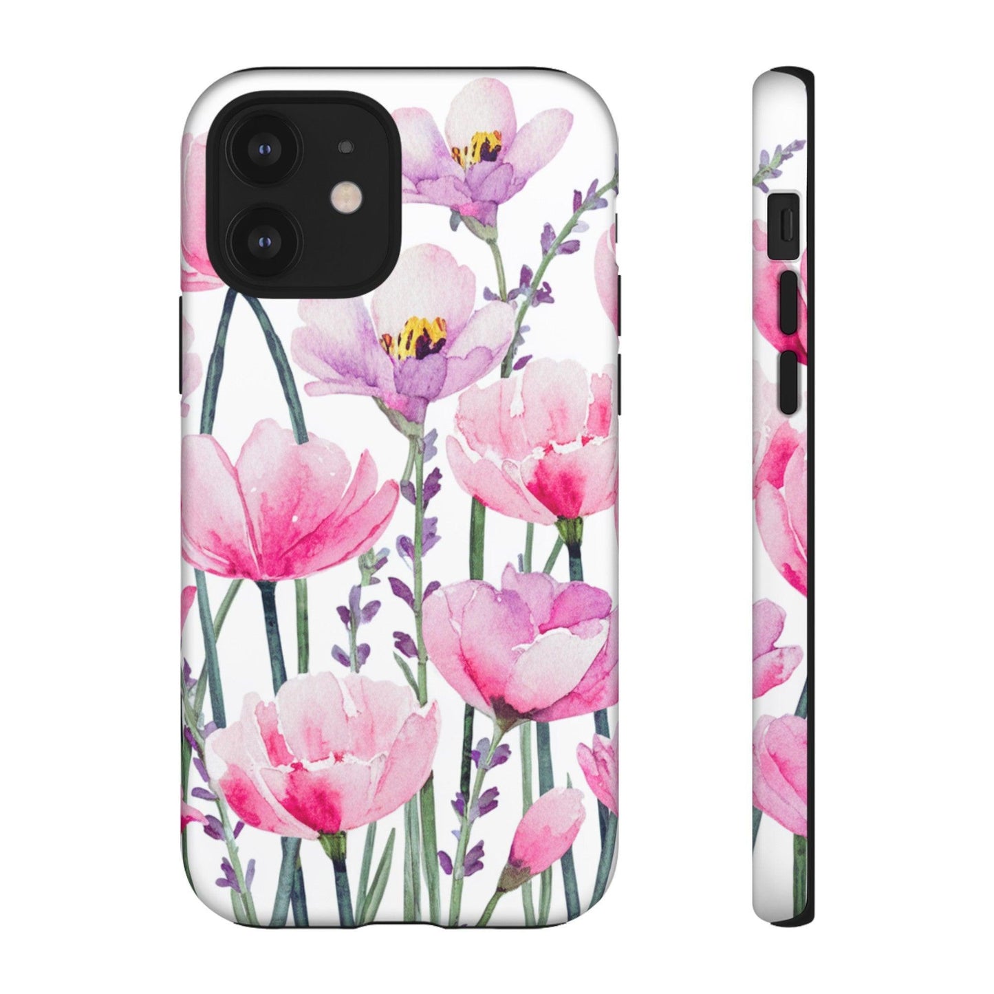 Tough Cellphone Case :" Eclectic Elegance Phone Case Collection" ( Floral patterns)