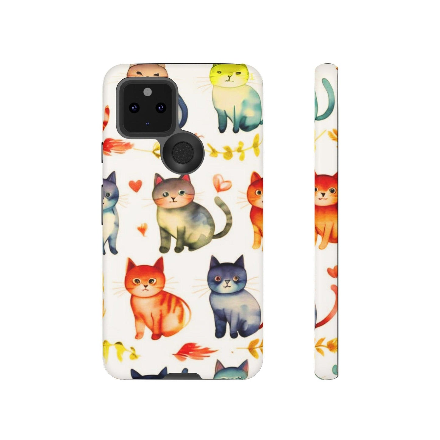 Cat Lovers Collection Tough Cellphone Case - Cosmic Creations by Karen