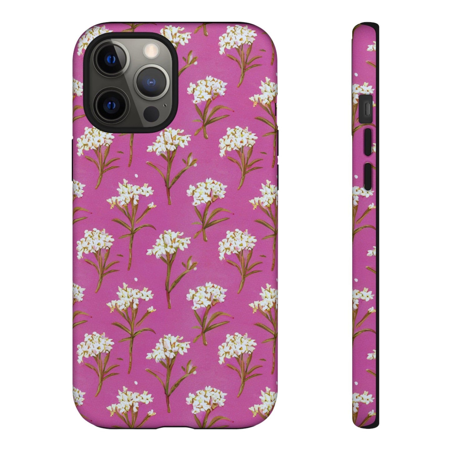 Tough Cellphone Case :" Eclectic Elegance Phone Case Collection" ( Floral patterns)