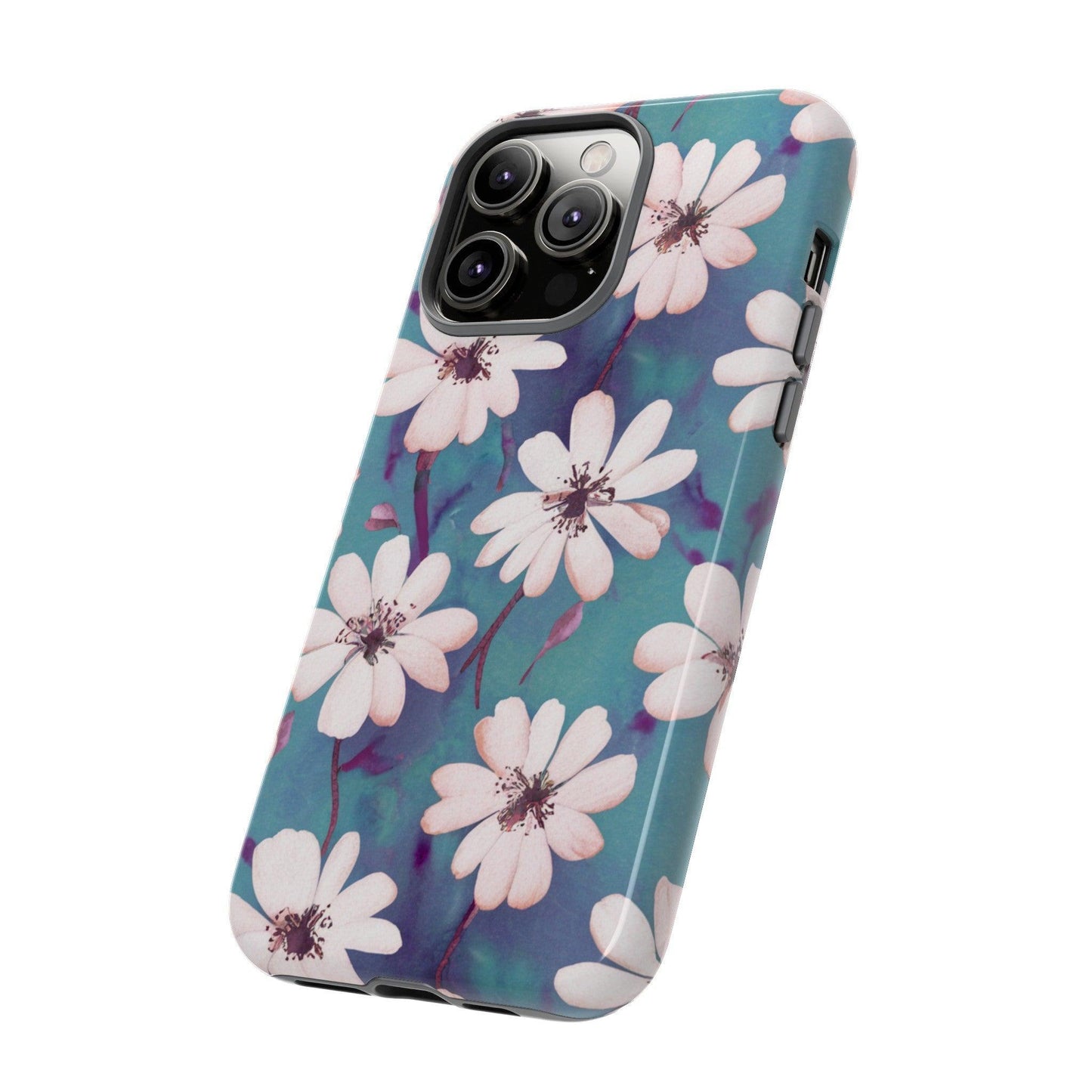 Tough Cellphone Case :" Eclectic Elegance Phone Case Collection" ( Floral patterns)