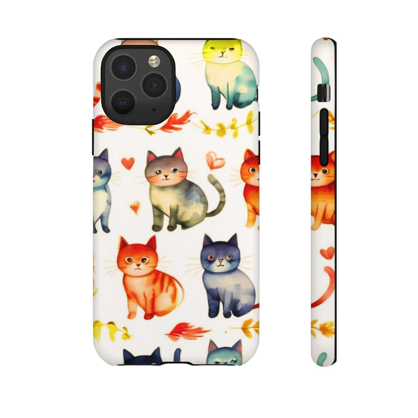 Cat Lovers Collection Tough Cellphone Case - Cosmic Creations by Karen