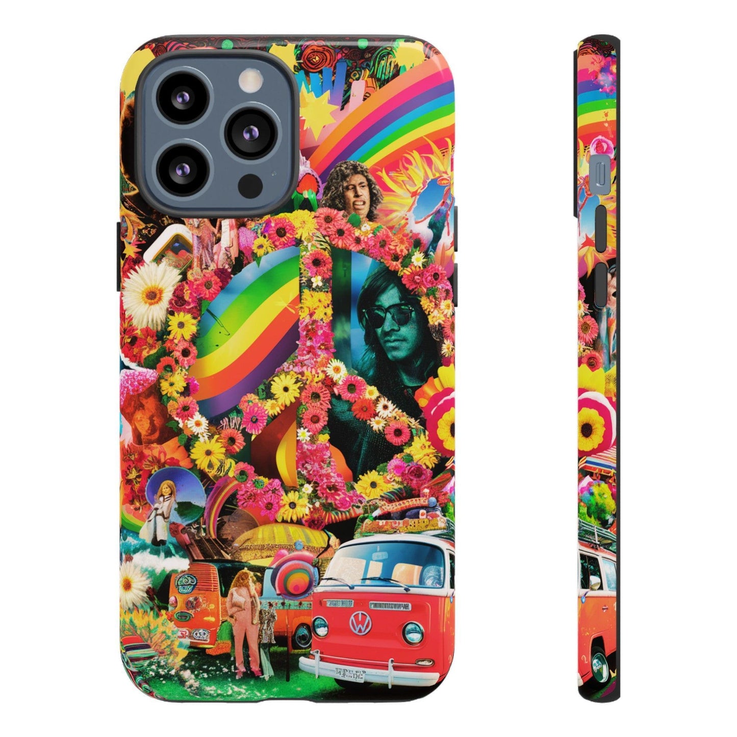 Tough Phone Case :" Eclectic Elegance Phone Case Collection" ( Hippie Style patterns)