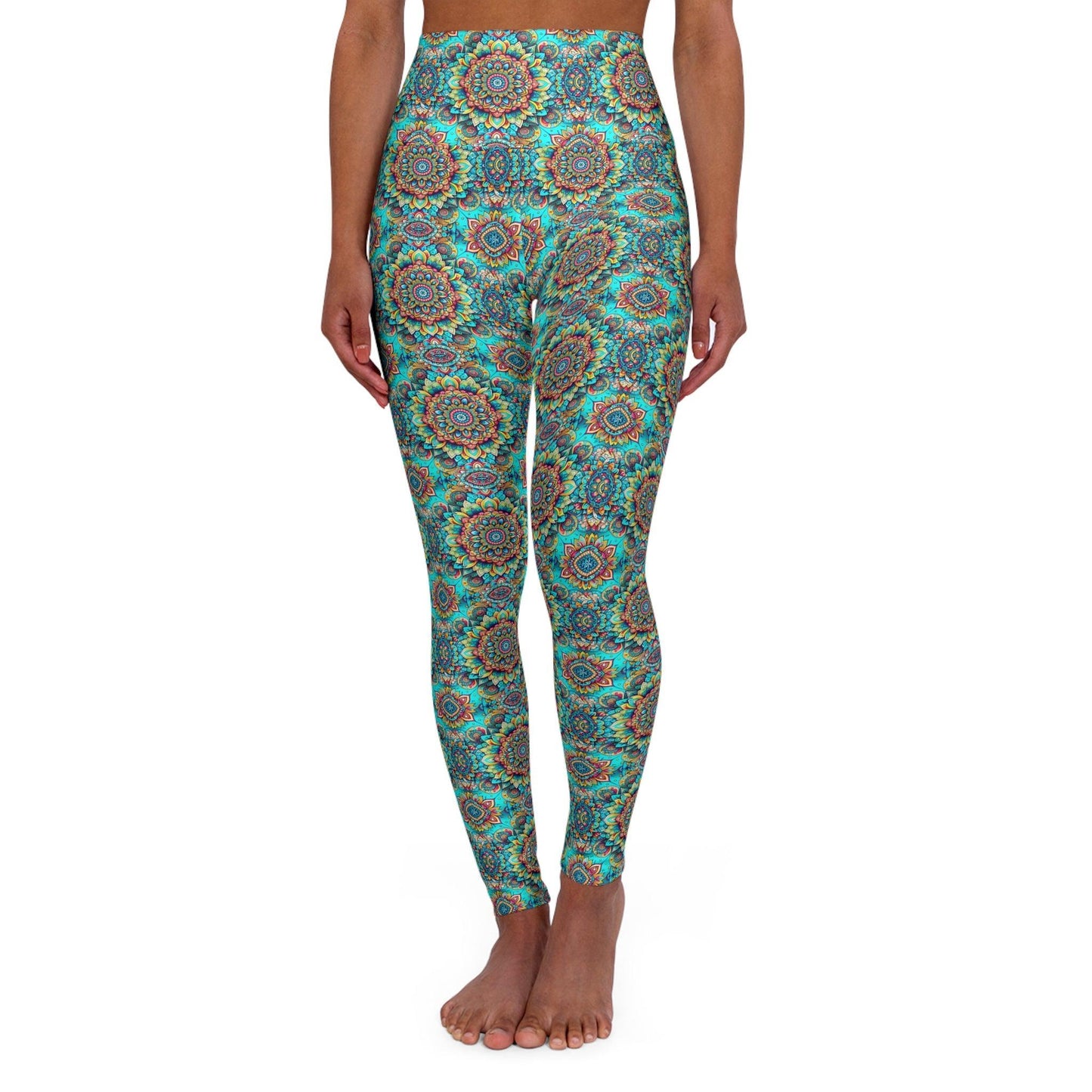 High Waisted Yoga Leggings |  "Yoga Serenity Collection"