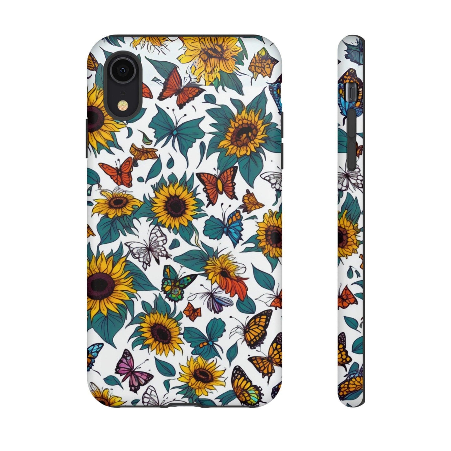 Tough Cellphone Case :" Eclectic Elegance Phone Case Collection" ( Floral patterns)